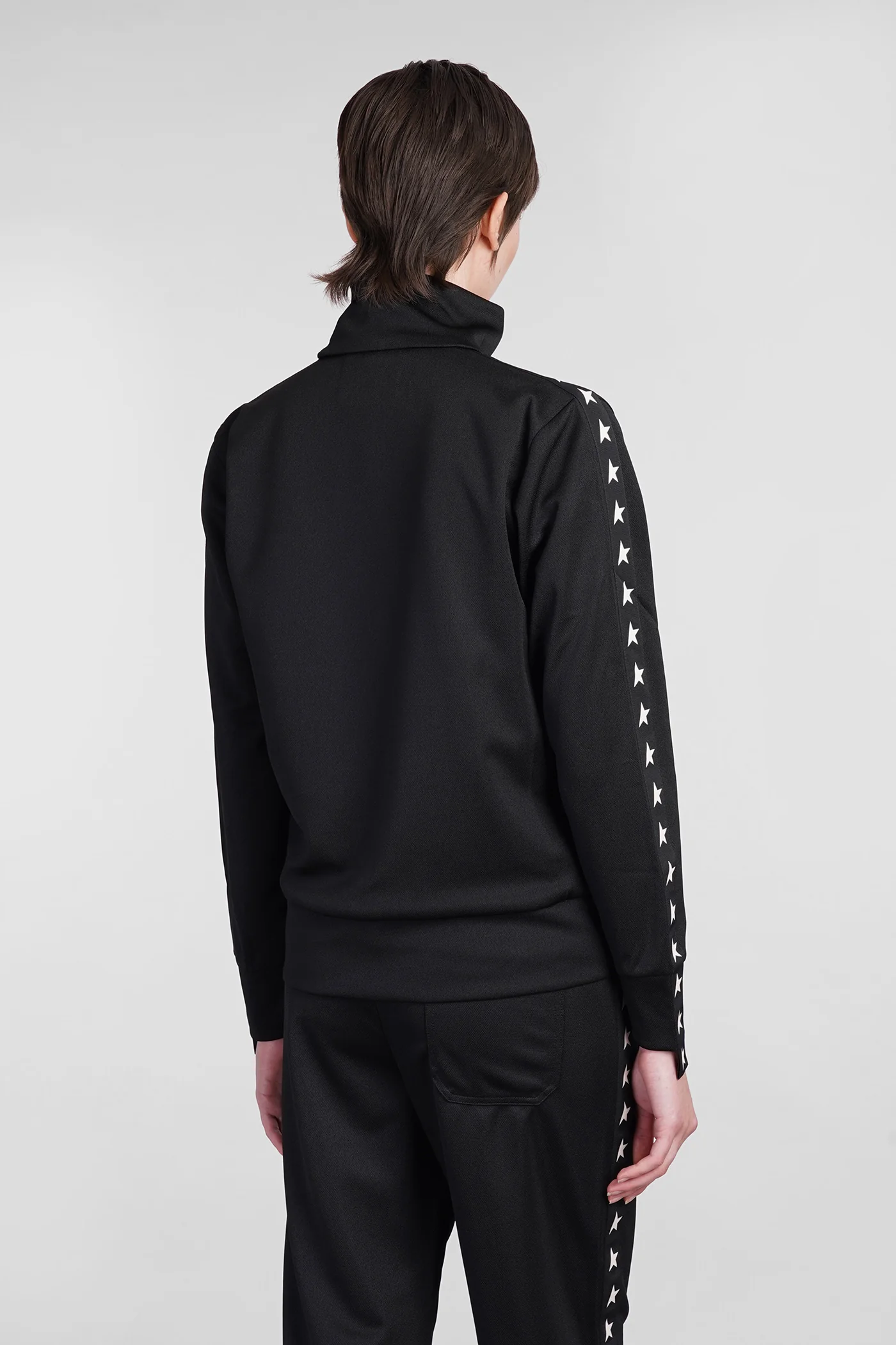 Sweatshirt in black polyester - Image 3
