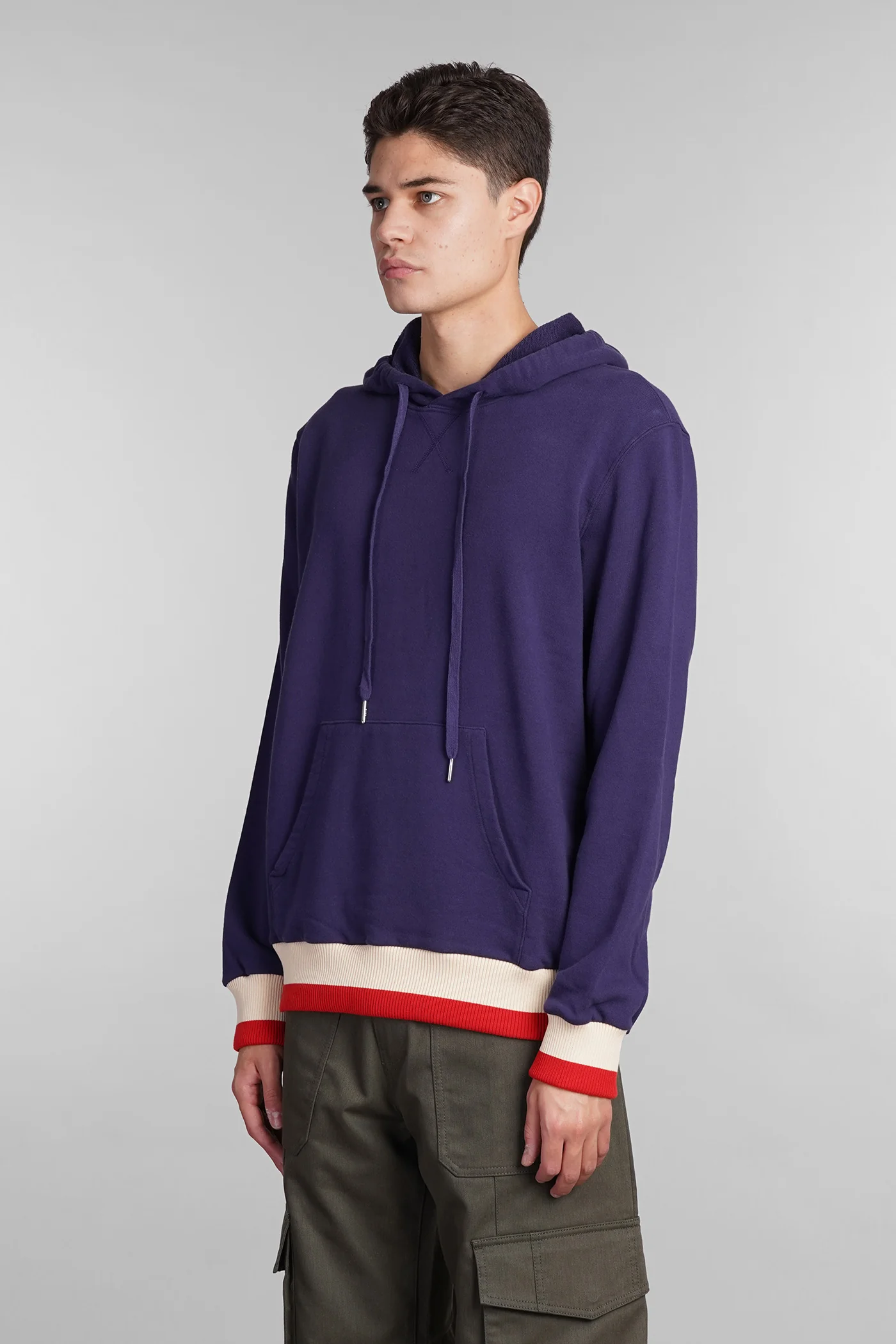 Sweatshirt in blue polyester - Image 4