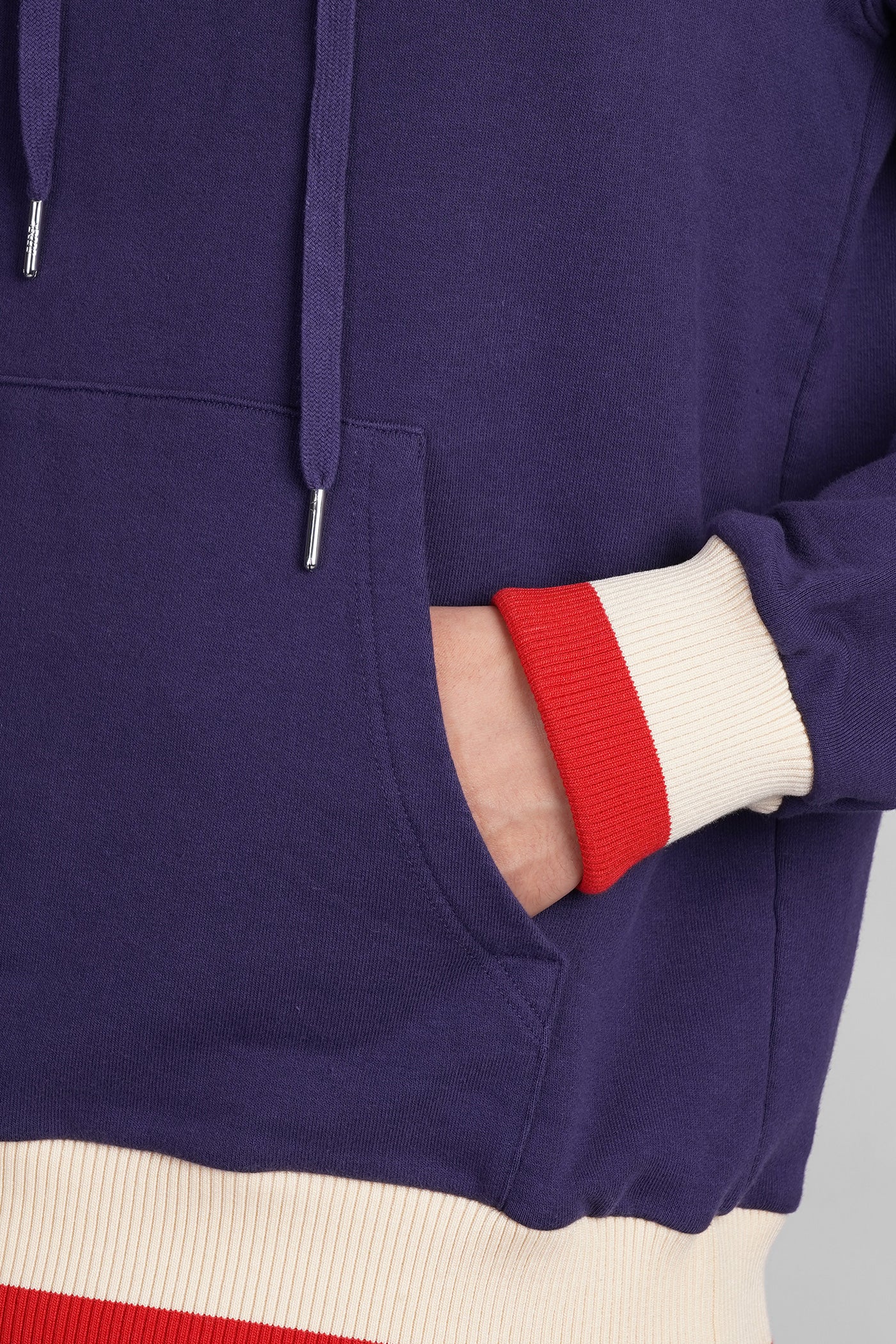 Sweatshirt in blue polyester - Image 5