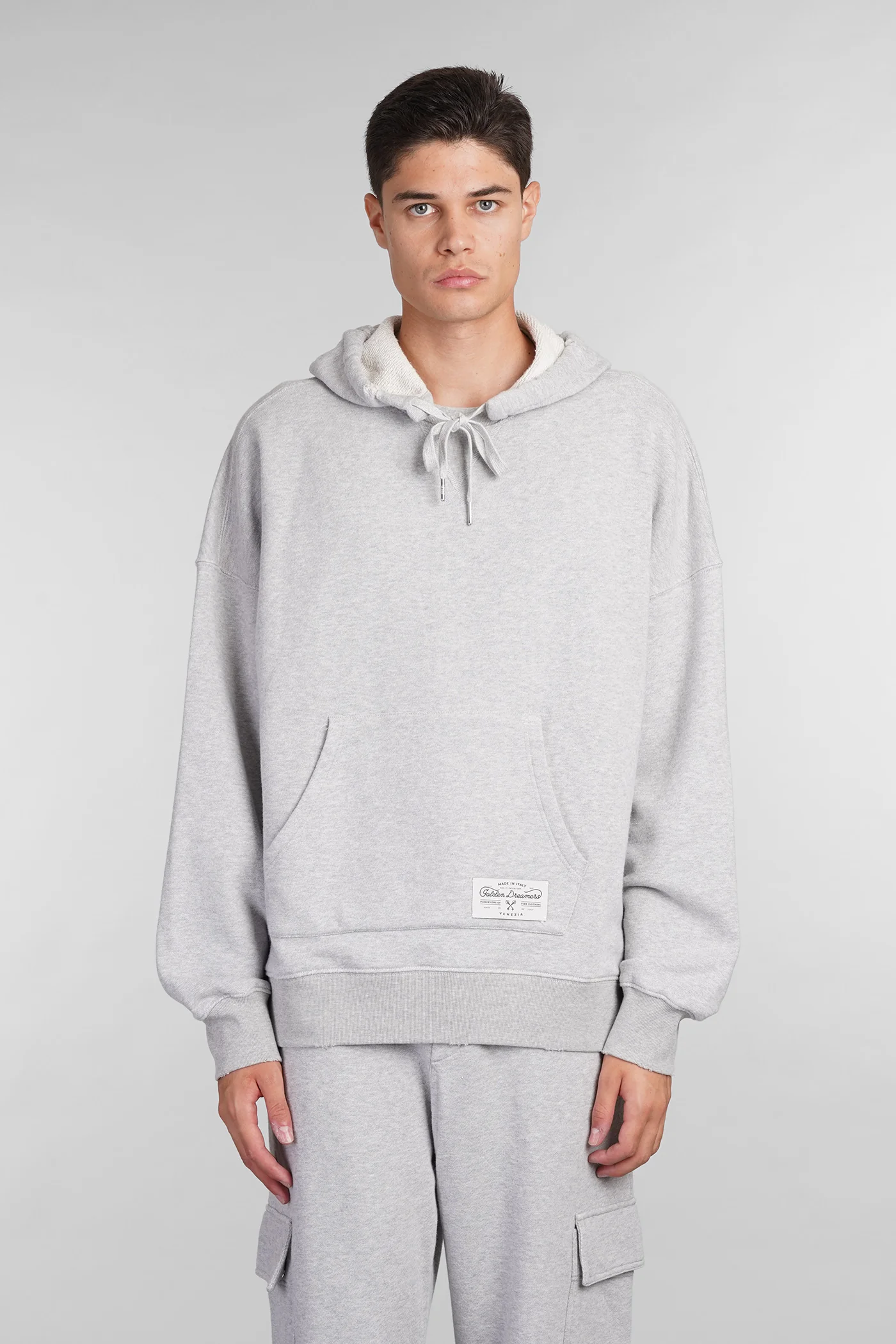 Sweatshirt in grey cotton