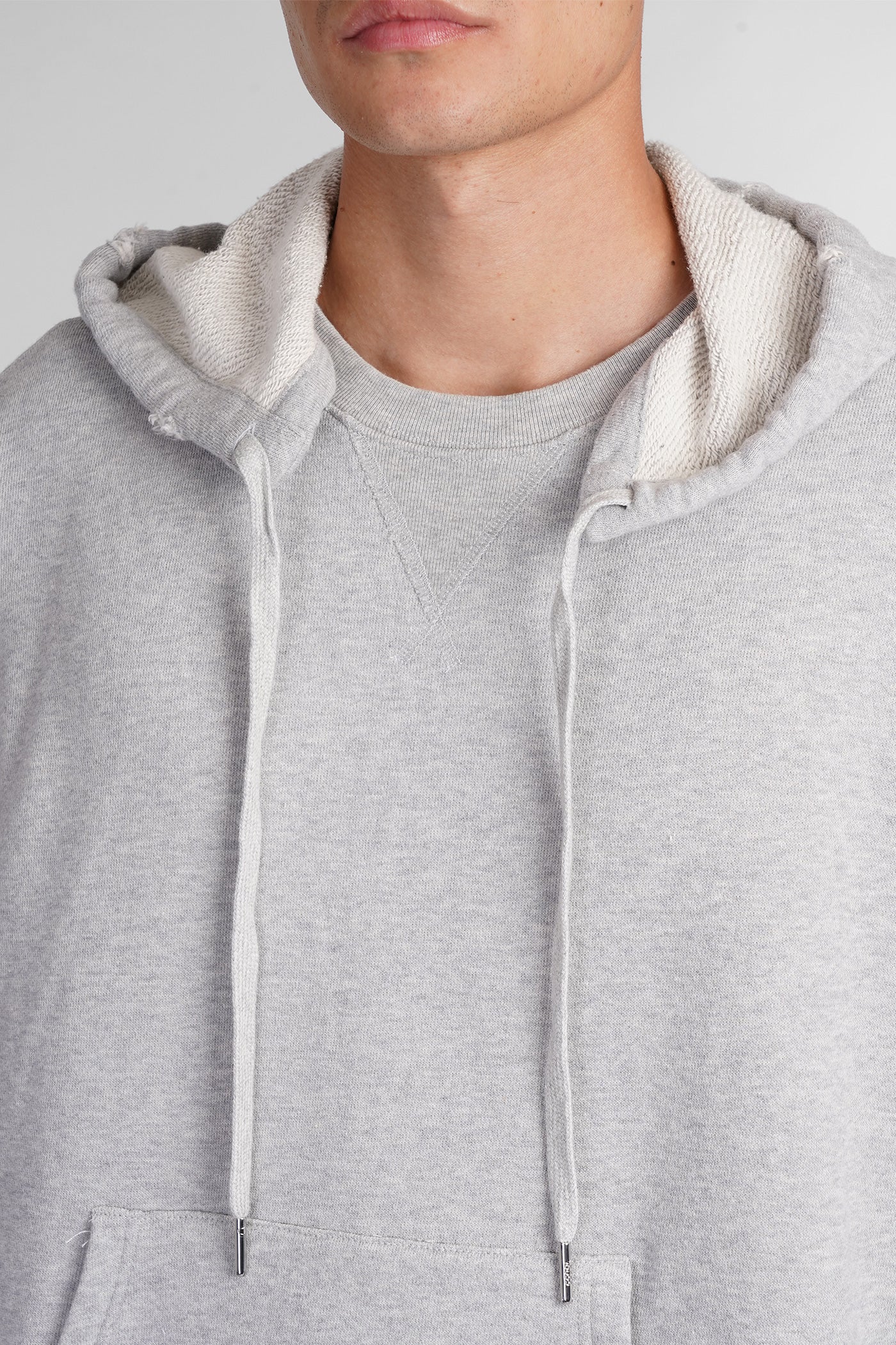Sweatshirt in grey cotton - Image 5