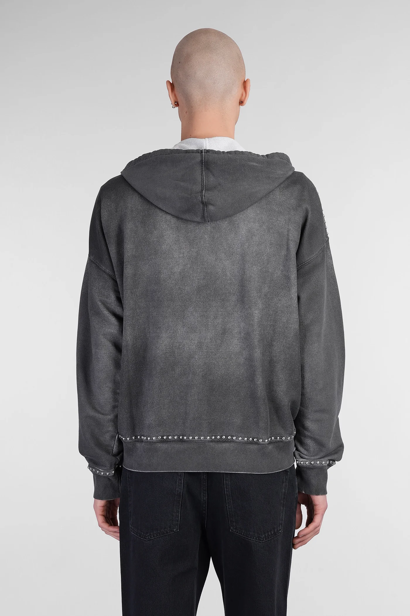 Sweatshirt in grey cotton - Image 3