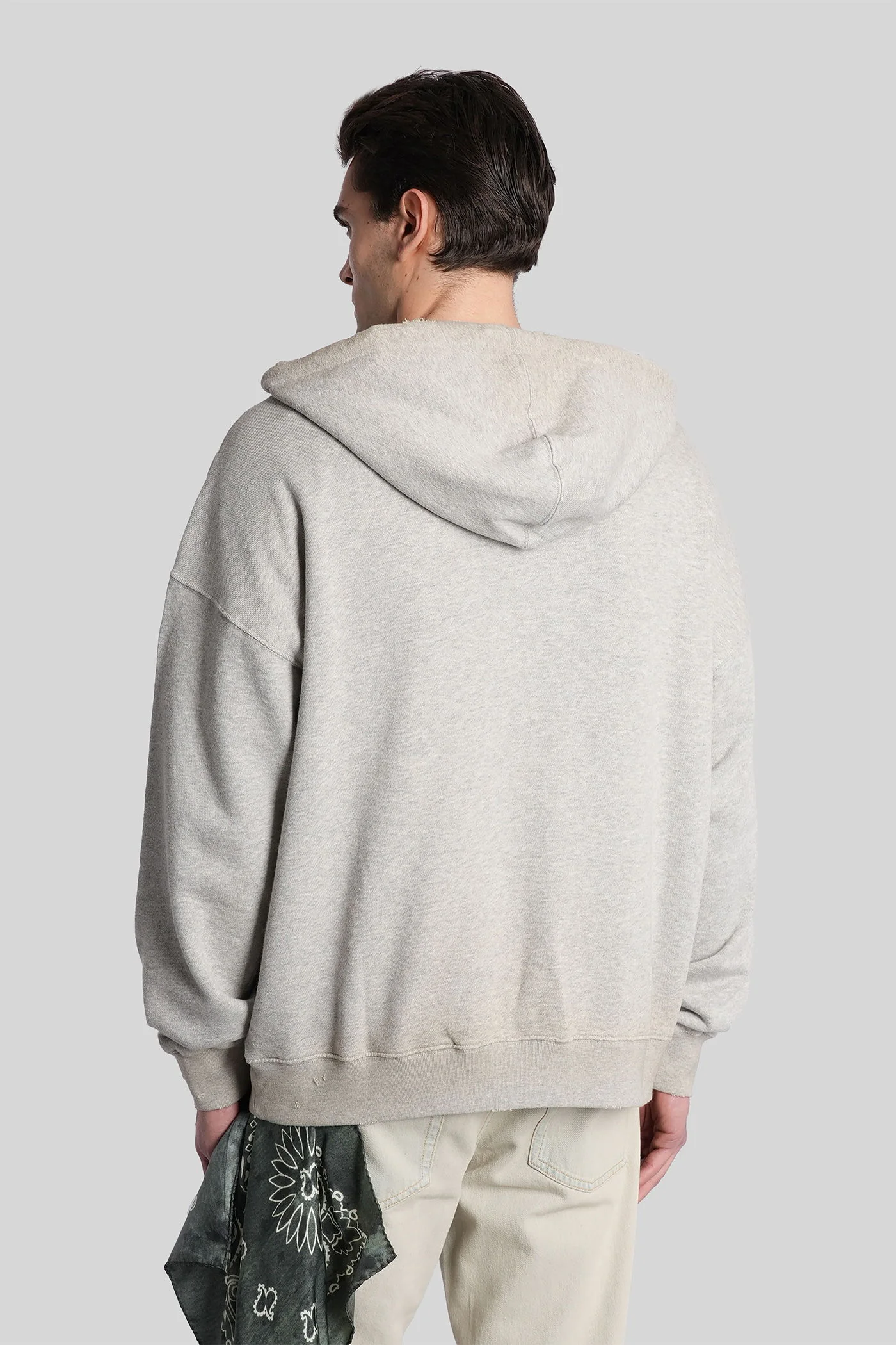 Sweatshirt in grey cotton - Image 3