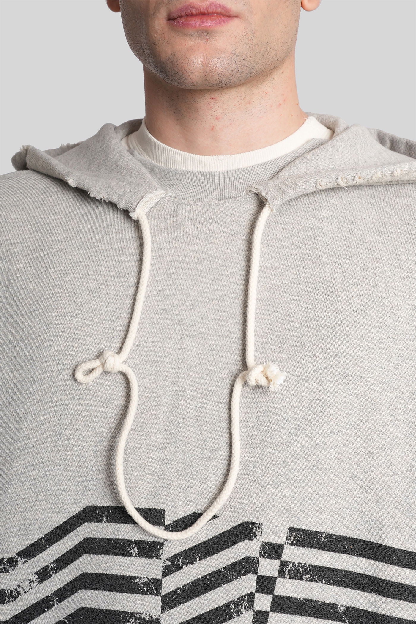 Sweatshirt in grey cotton - Image 5