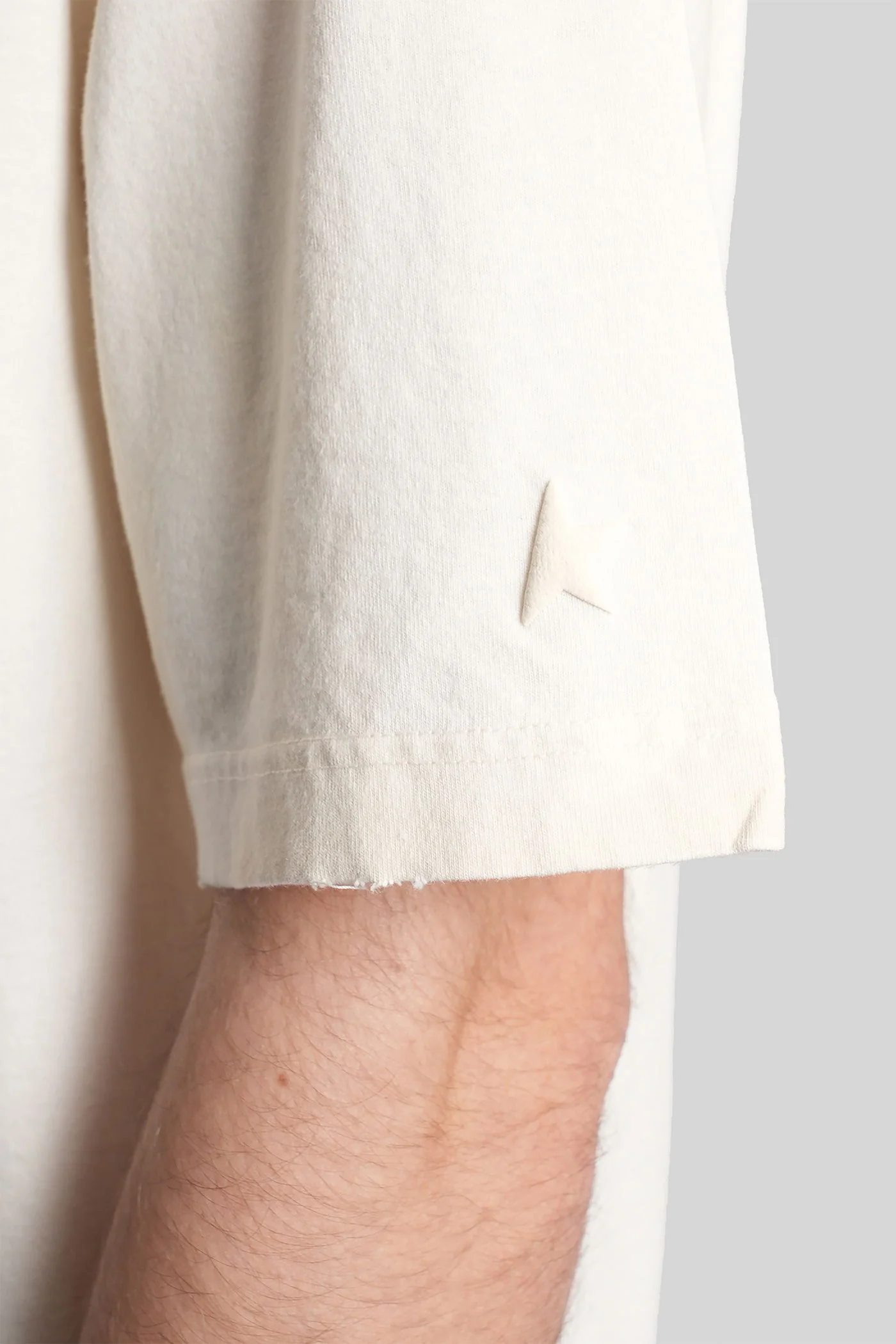 T-Shirt in beige cotton - Image 5