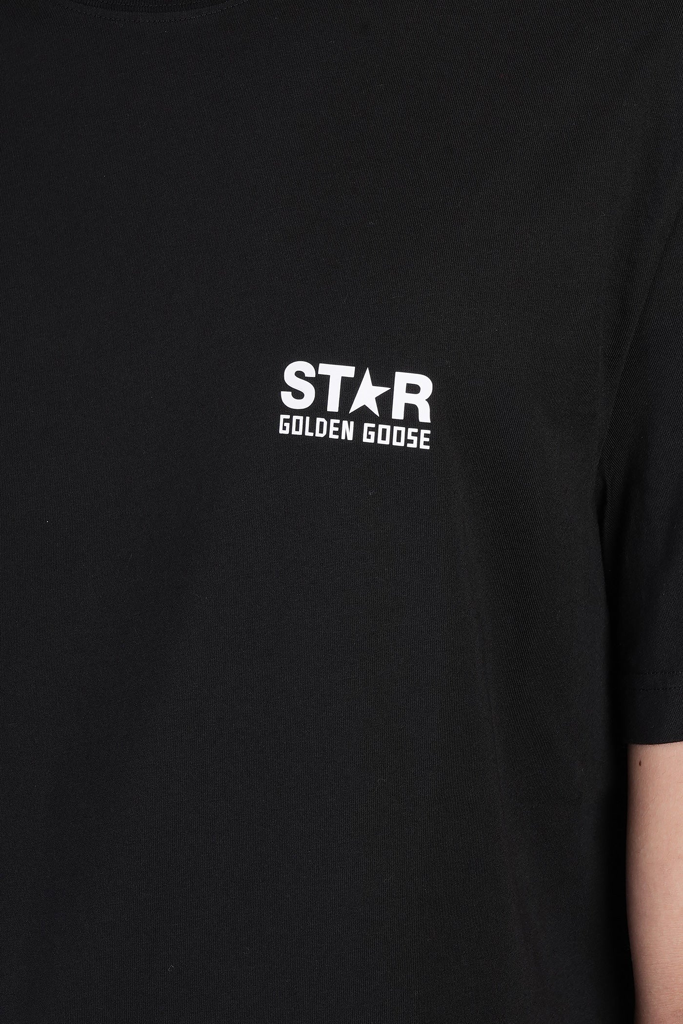 T-Shirt in black cotton - Image 5