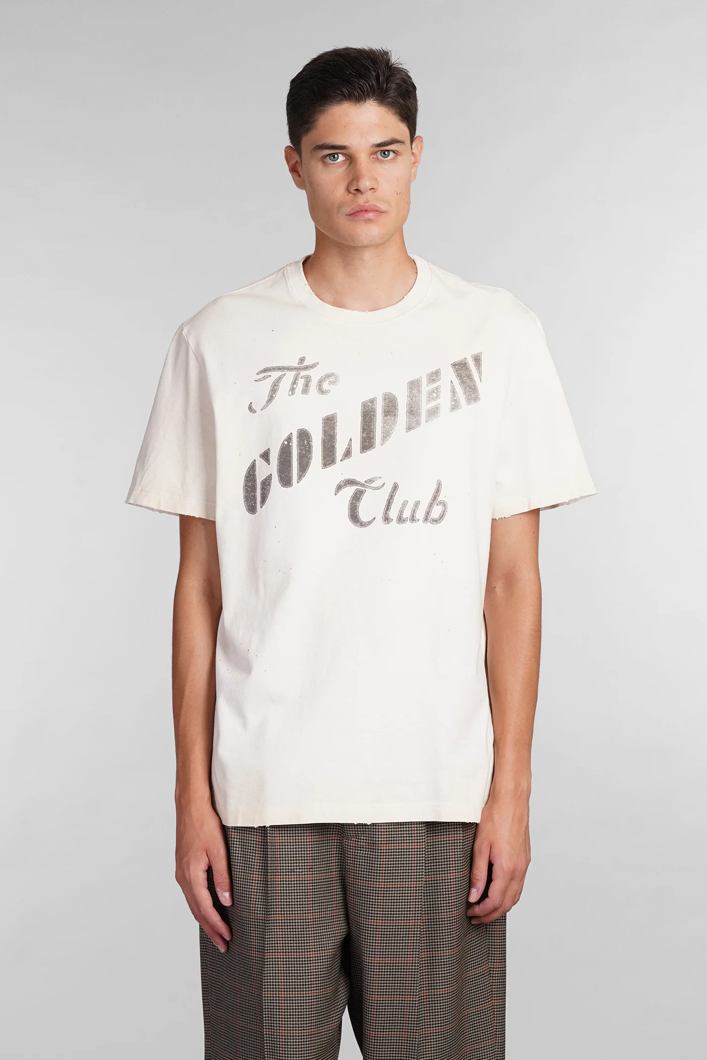 T-Shirt in white cotton