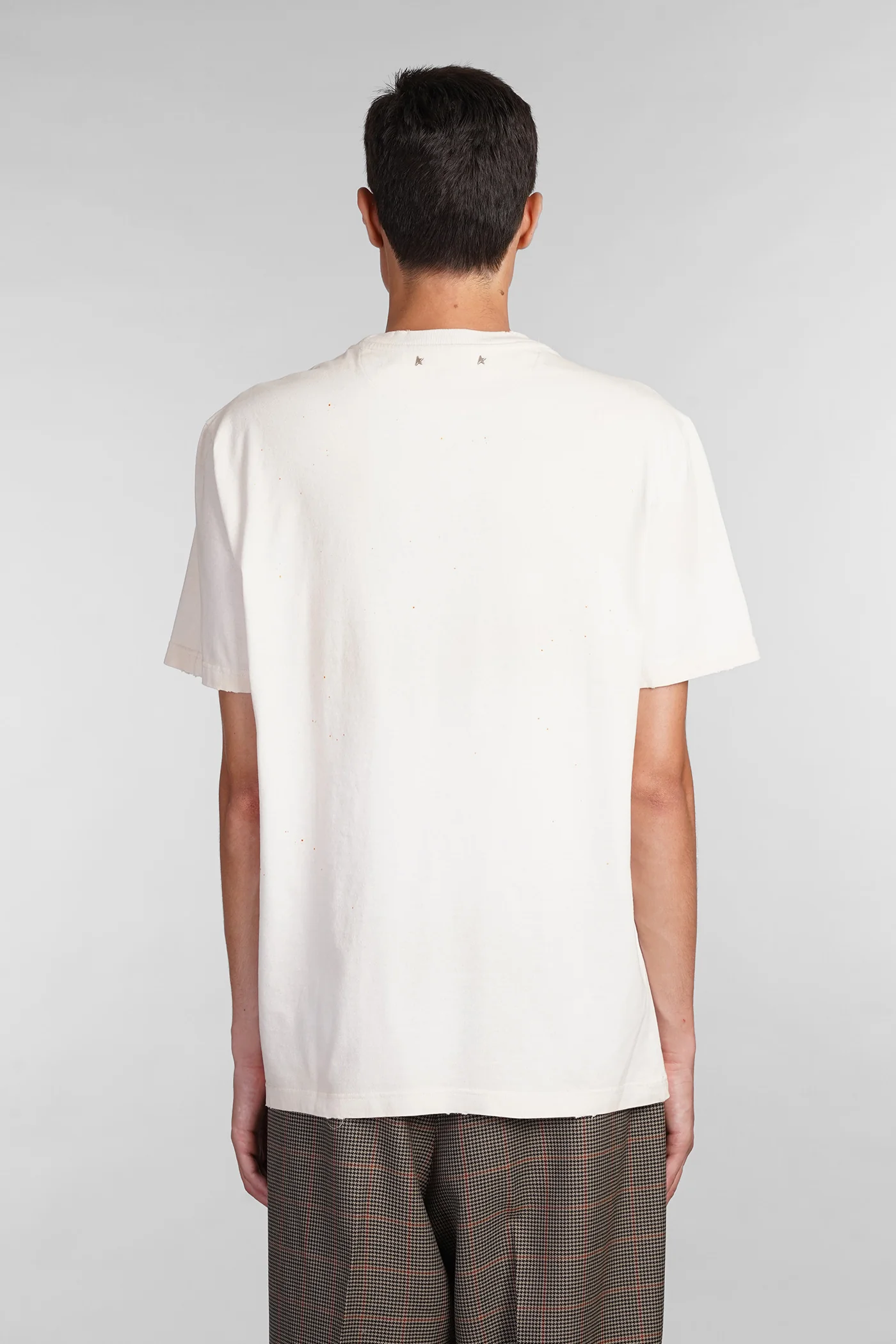 T-Shirt in white cotton - Image 3