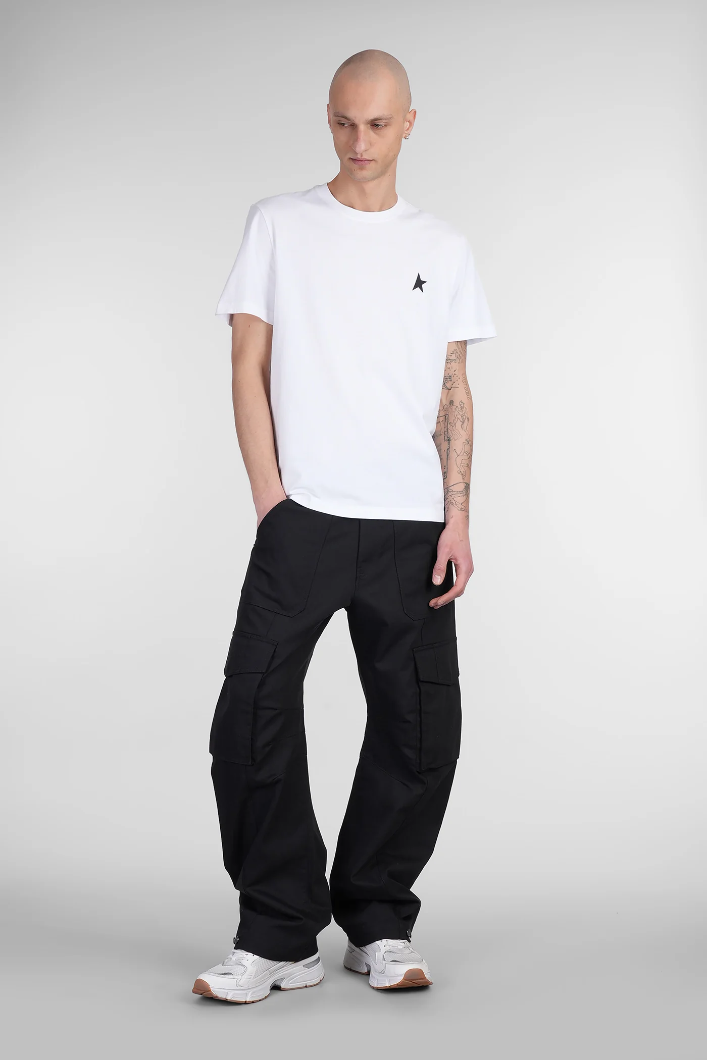 T-Shirt in white cotton - Image 2