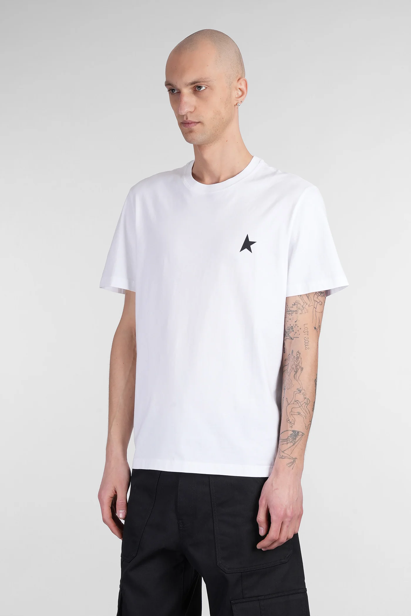 T-Shirt in white cotton - Image 4