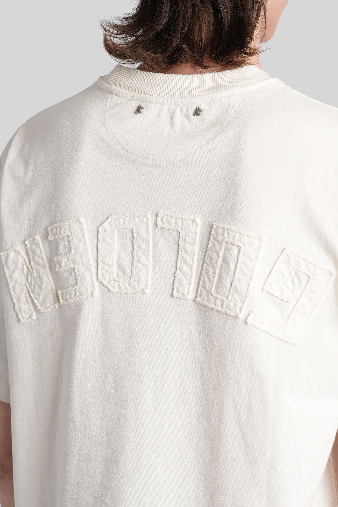 T-Shirt in white cotton - Image 5