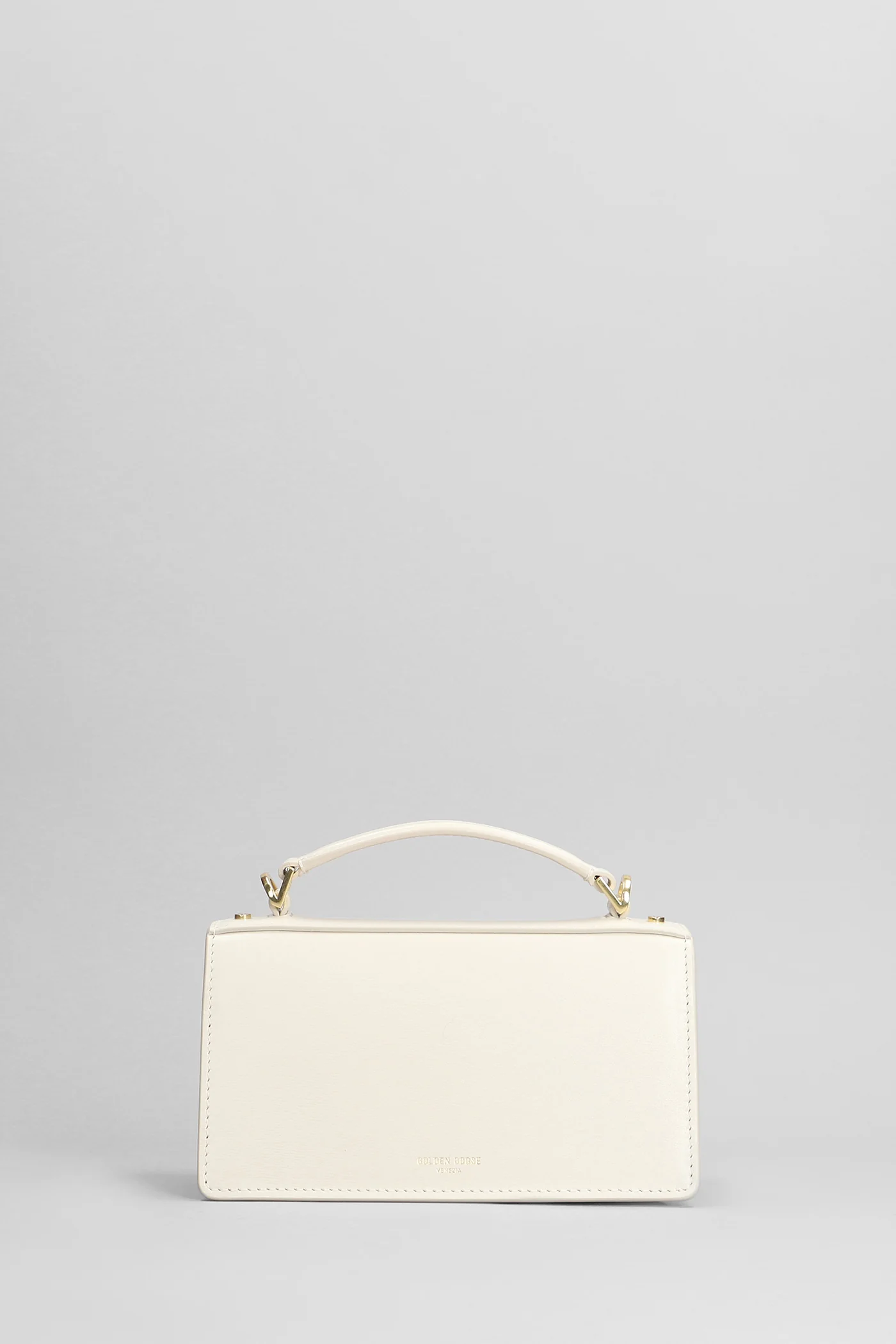 Venezia Hand bag in beige leather - Image 3