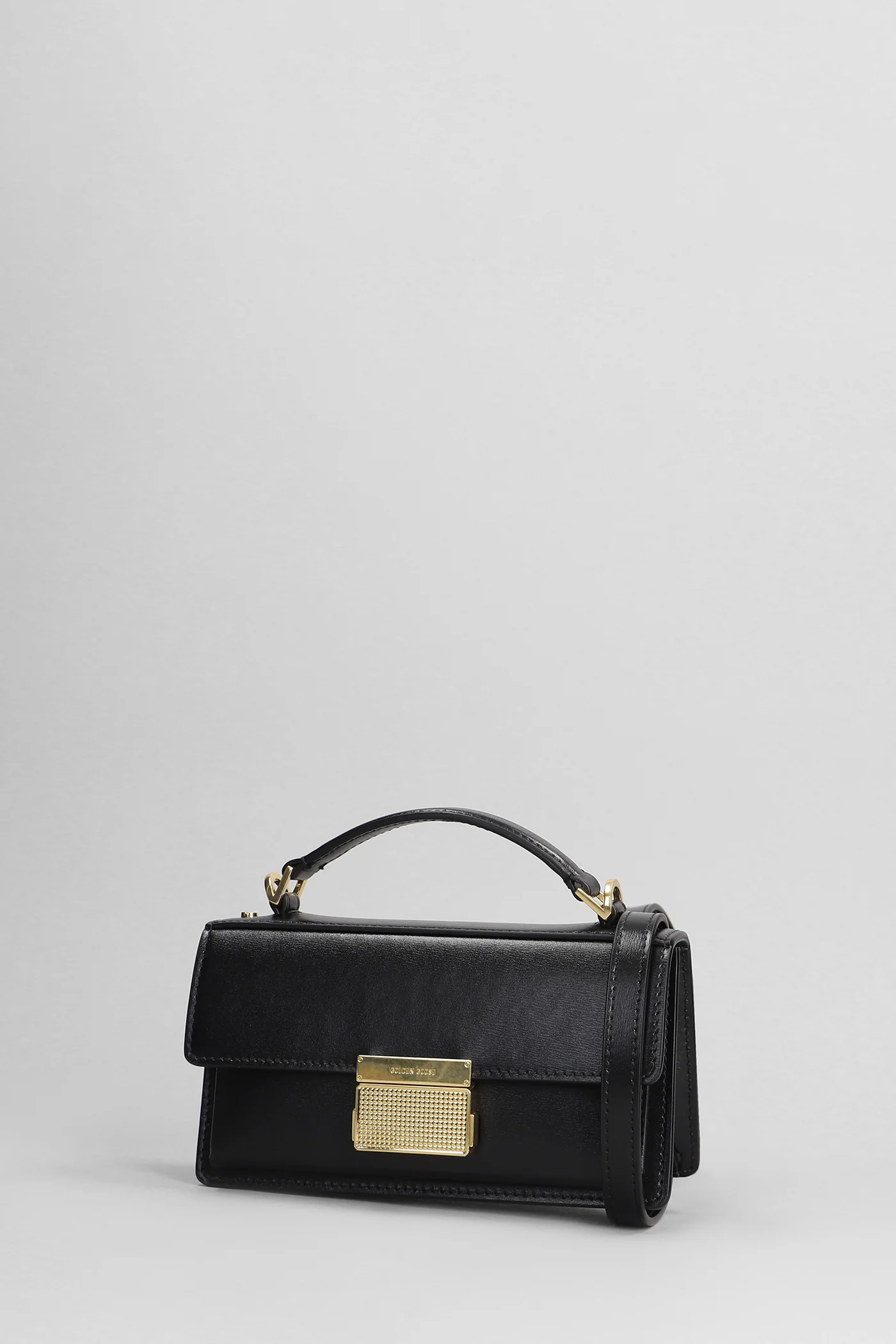 Venezia Hand bag in black leather - Image 2