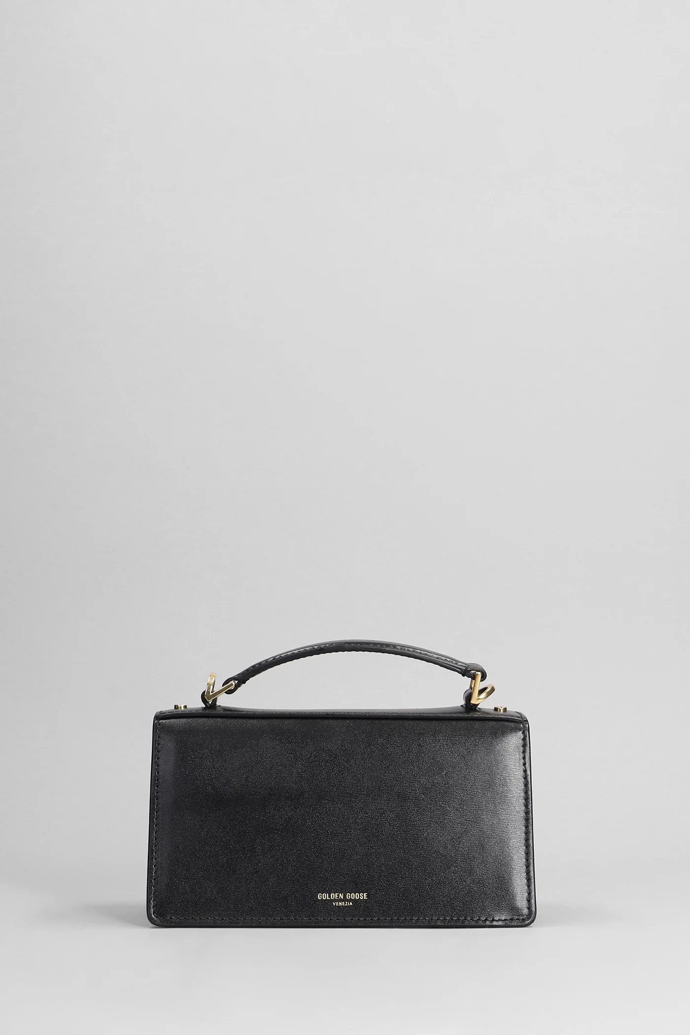 Venezia Hand bag in black leather - Image 3