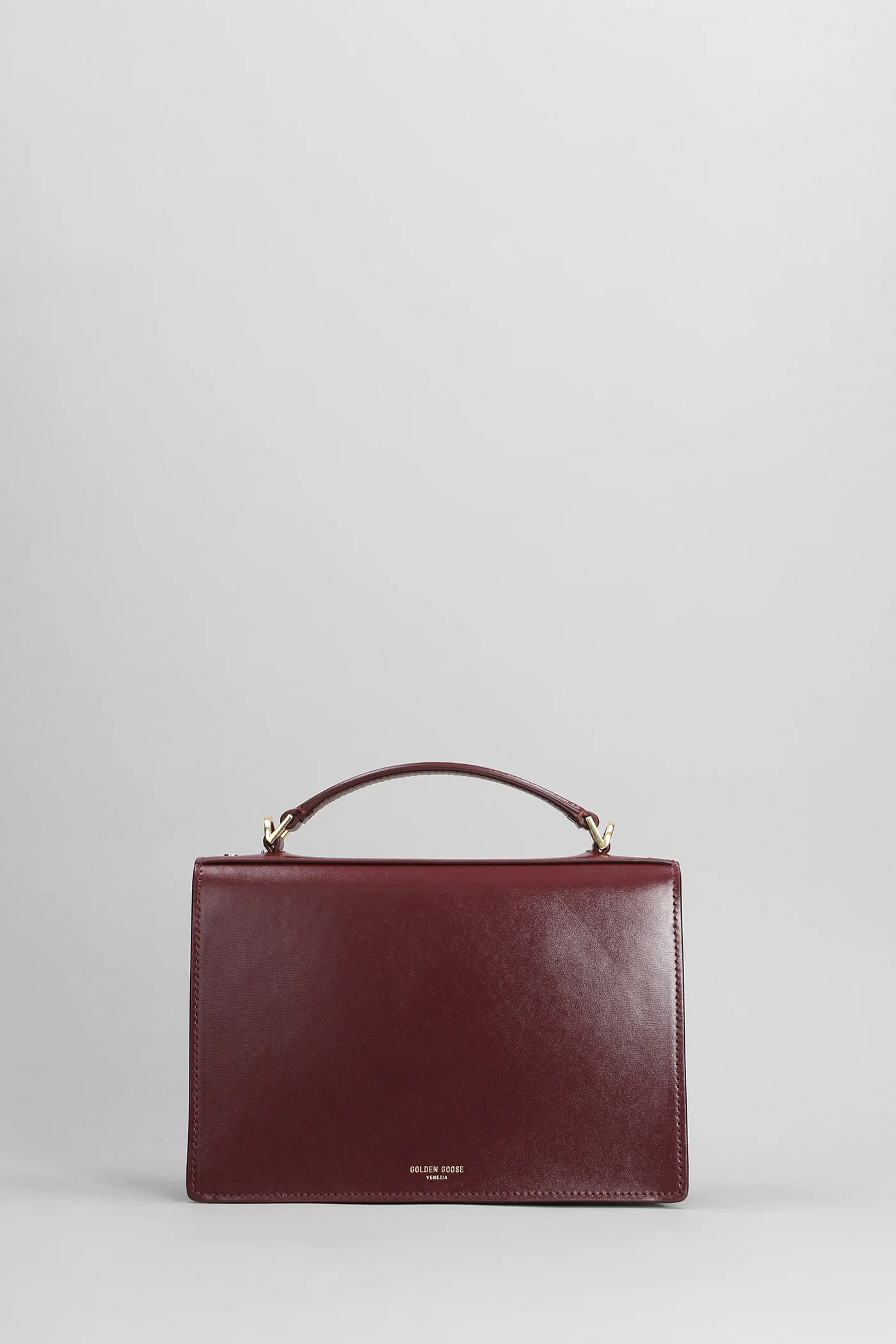 Venezia Hand bag in bordeaux leather - Image 3
