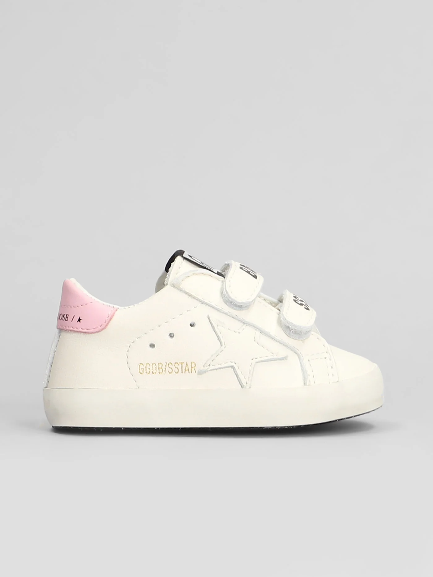 Baby School in white leather
