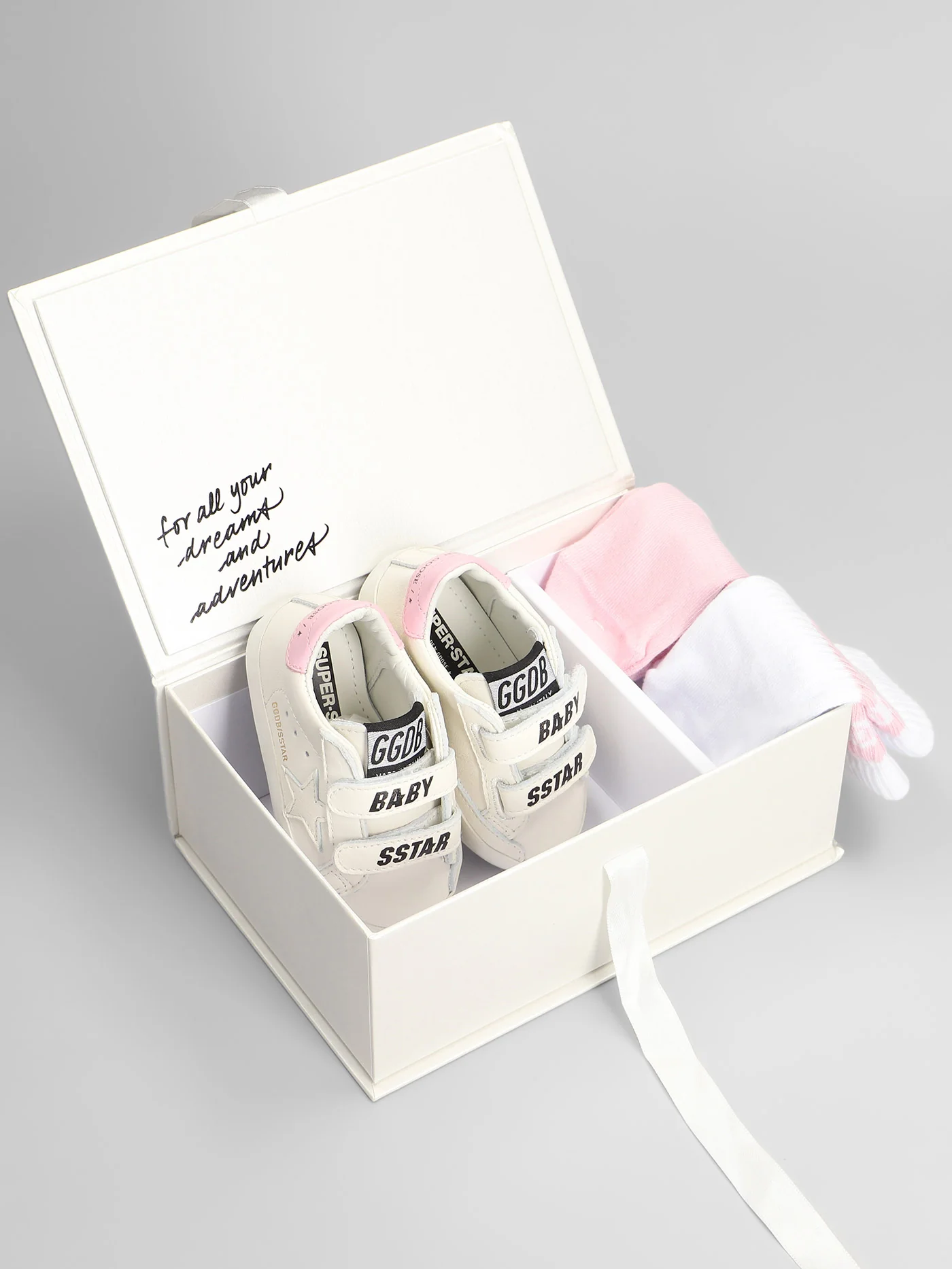 Baby School in white leather - Image 5