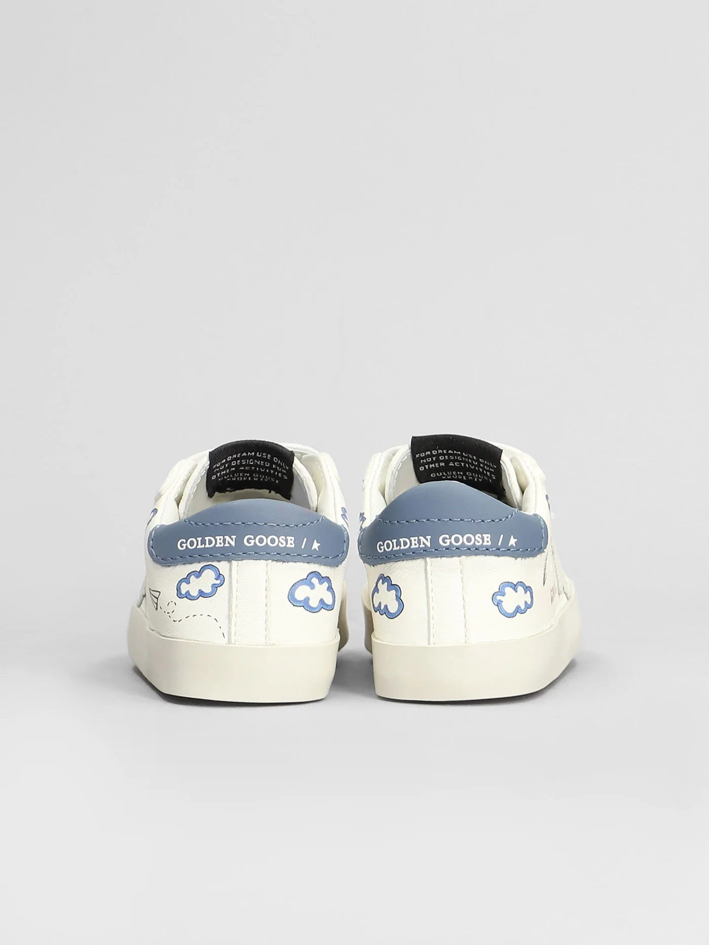 Baby School Sneakers in white leather - Image 4