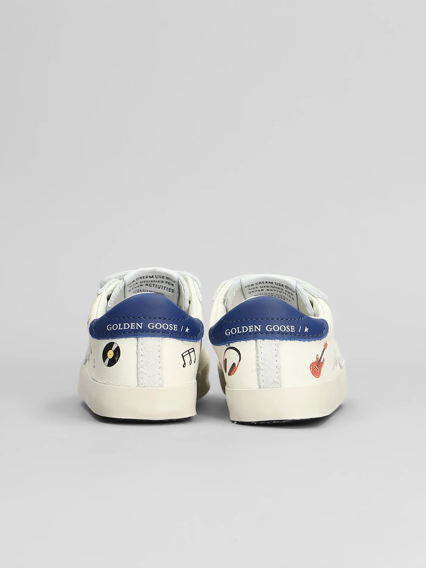 Baby School Sneakers in white leather - Image 4