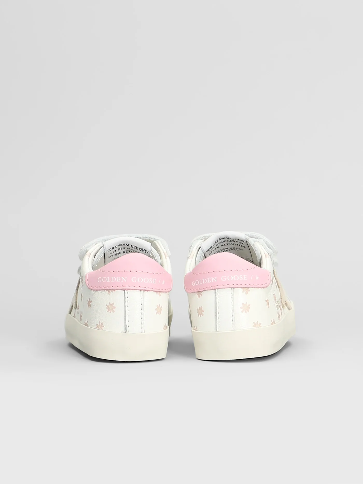 Baby School Sneakers in white leather - Image 4