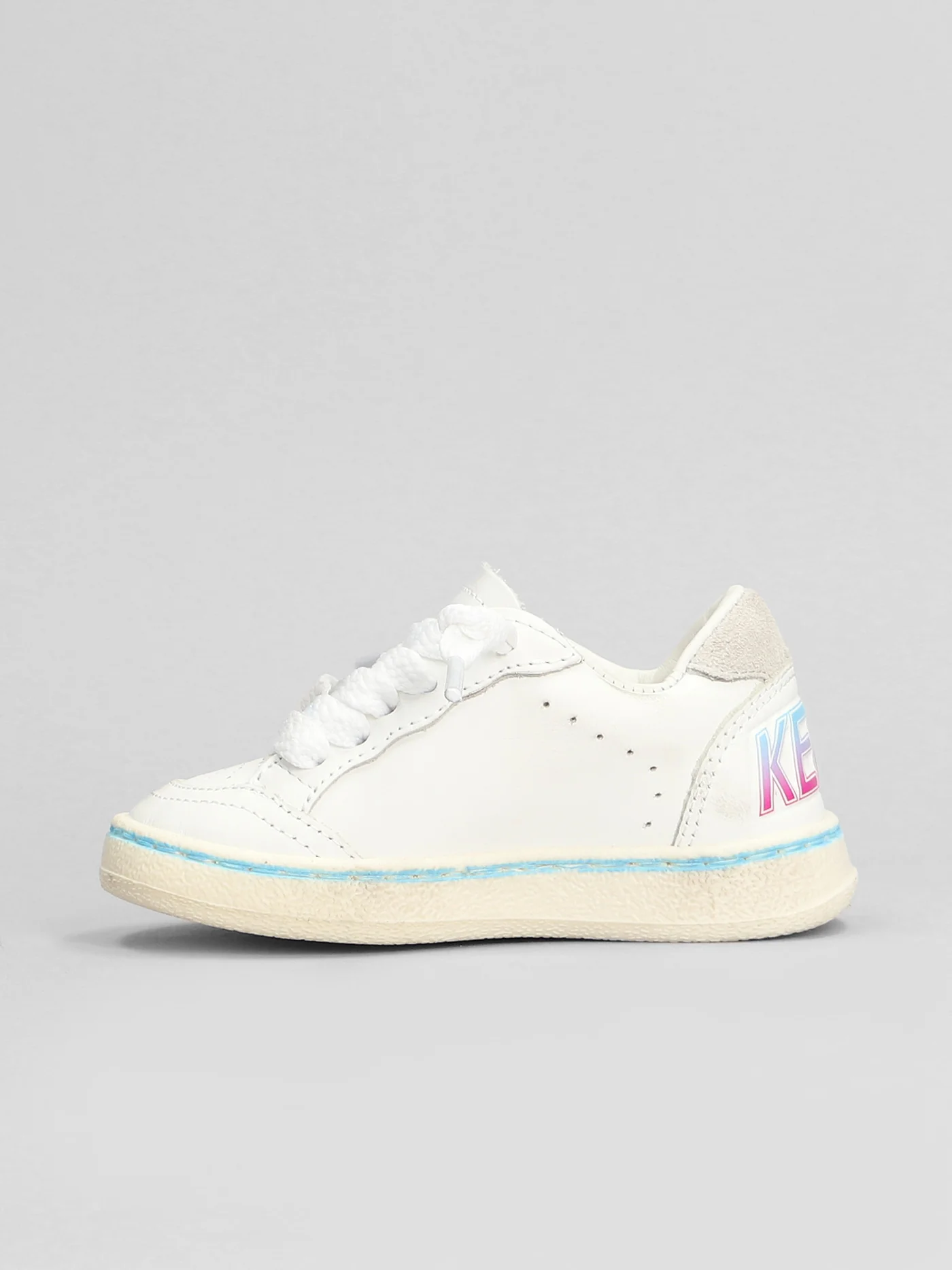 Ball Star New Sneakers in white leather - Image 3