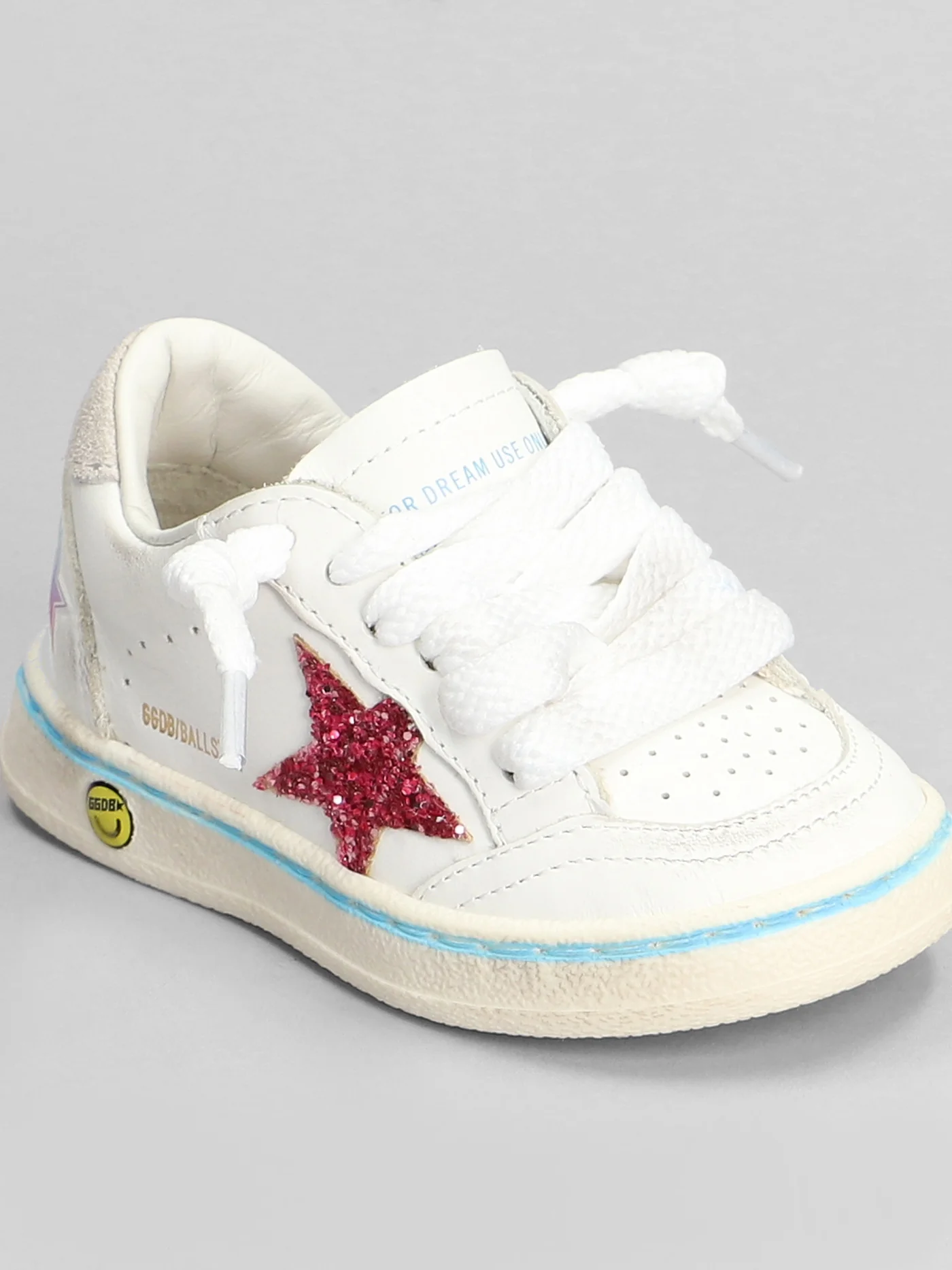 Ball Star New Sneakers in white leather - Image 5