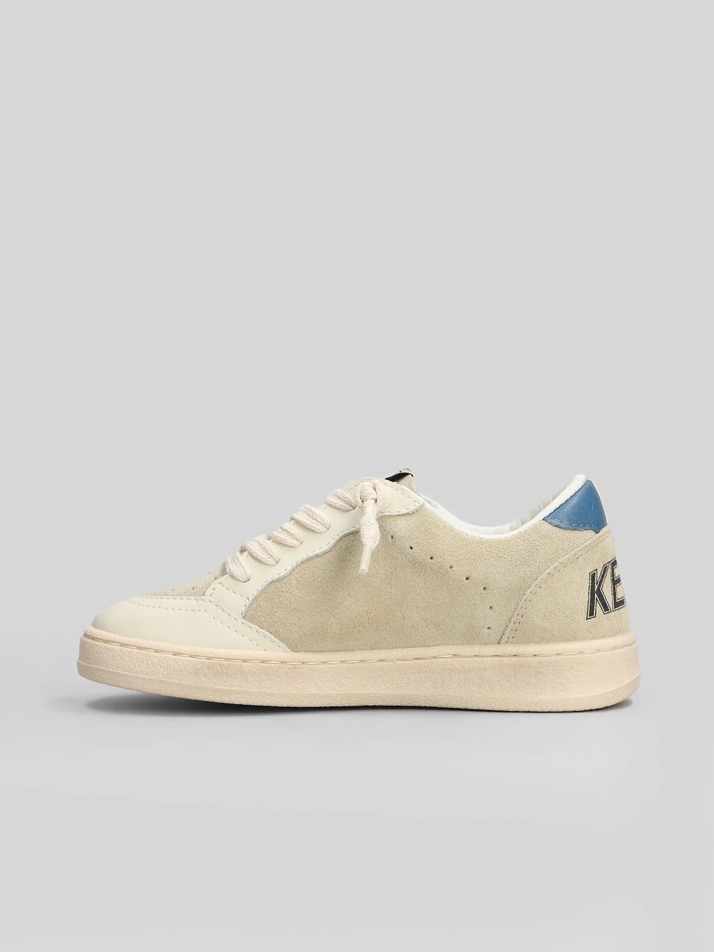 Ball Star Sneakers in beige suede - Image 8