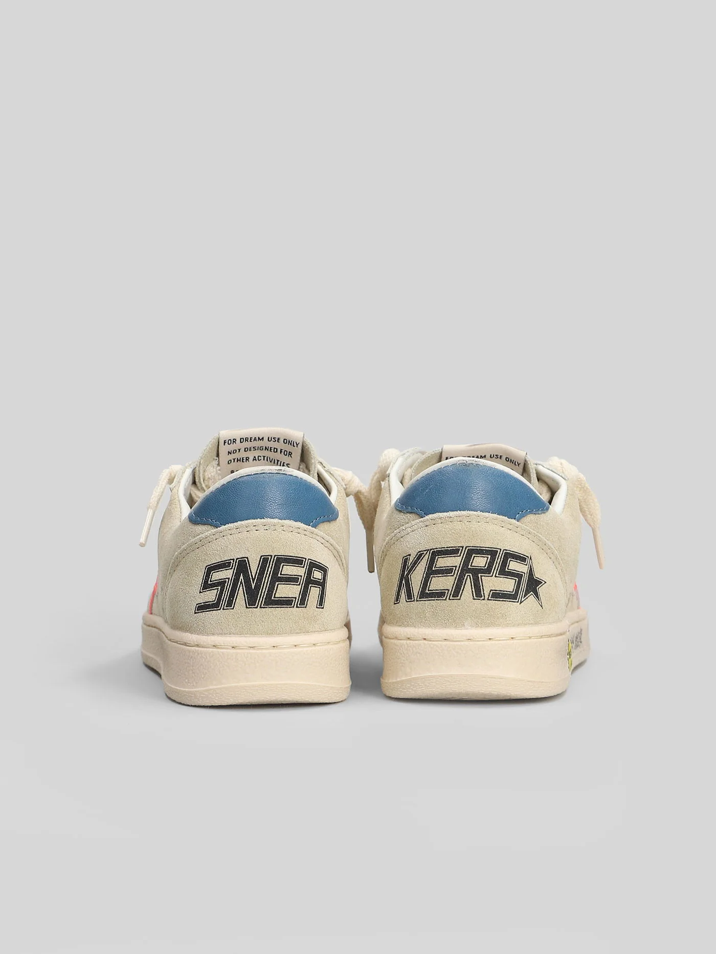 Ball Star Sneakers in beige suede - Image 9
