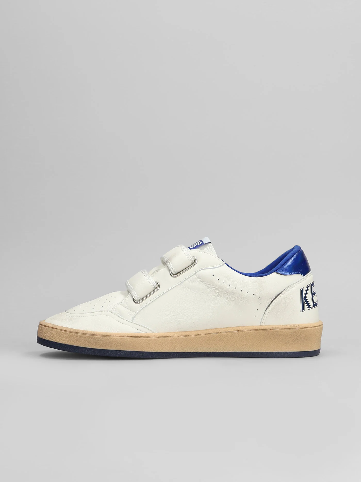 Ball Star Sneakers in white leather - Image 3