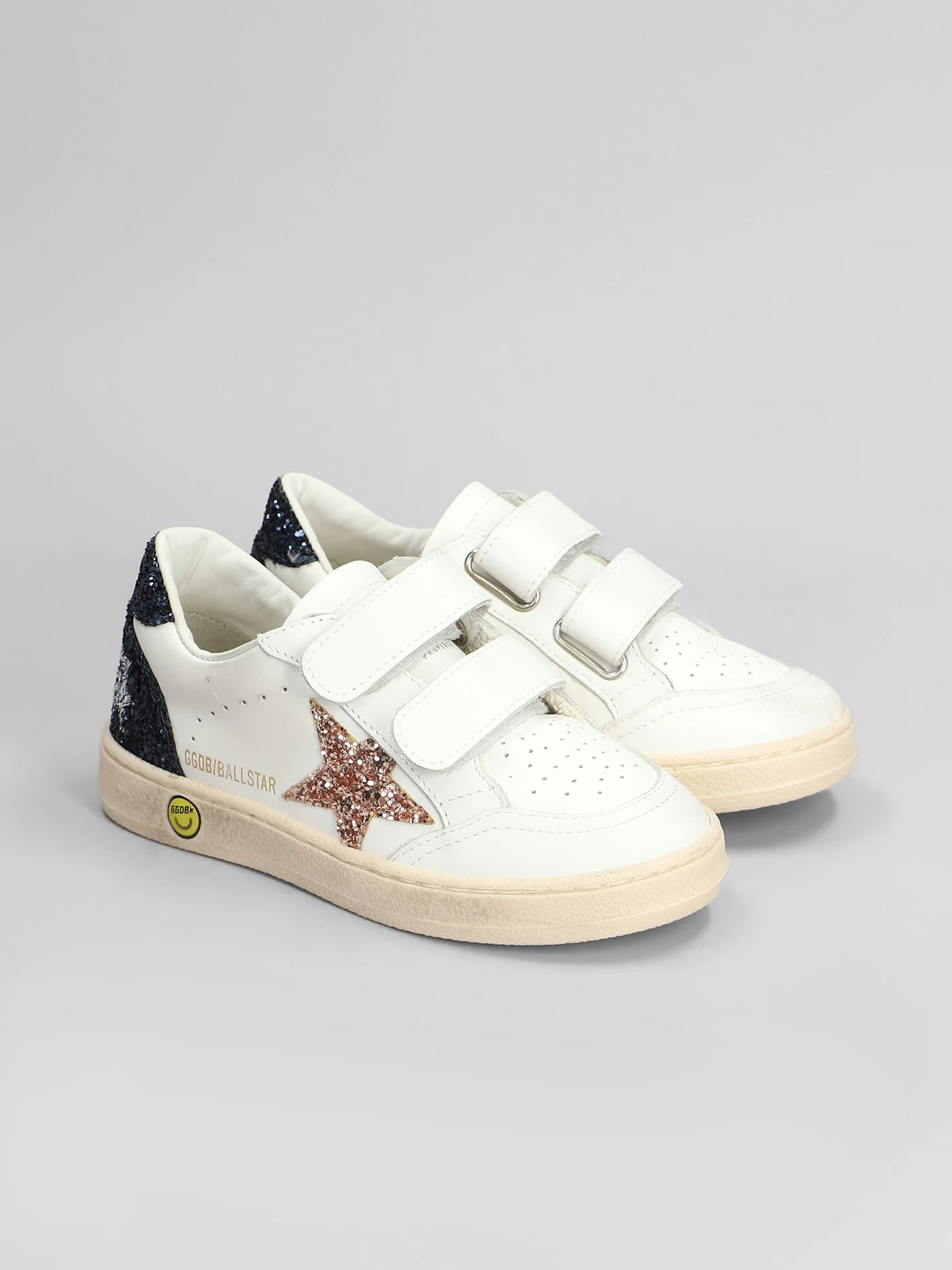 Ball Star Sneakers in white leather - Image 2