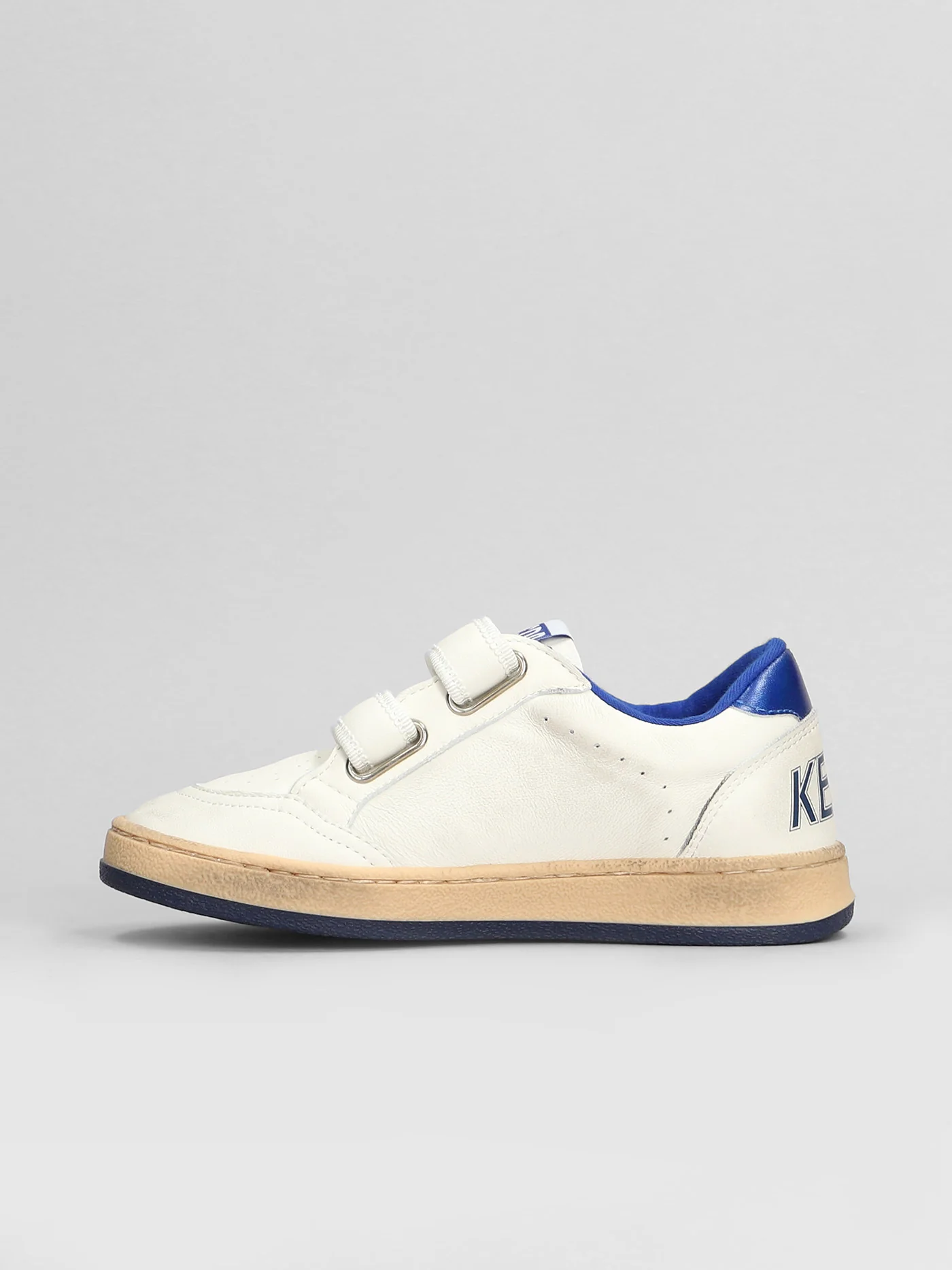Ball Star Sneakers in white leather - Image 3
