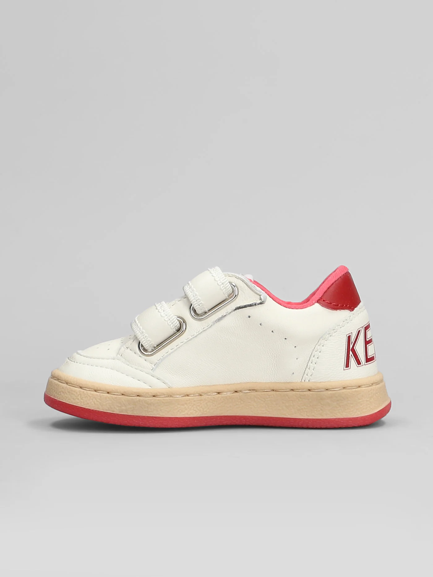 Ball Star Sneakers in white leather - Image 3