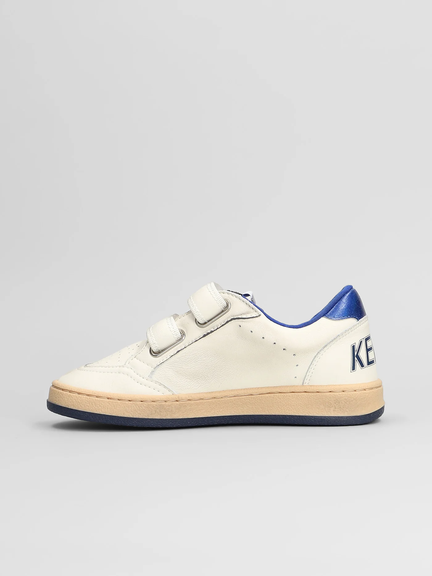 Ball Star Sneakers in white leather - Image 3