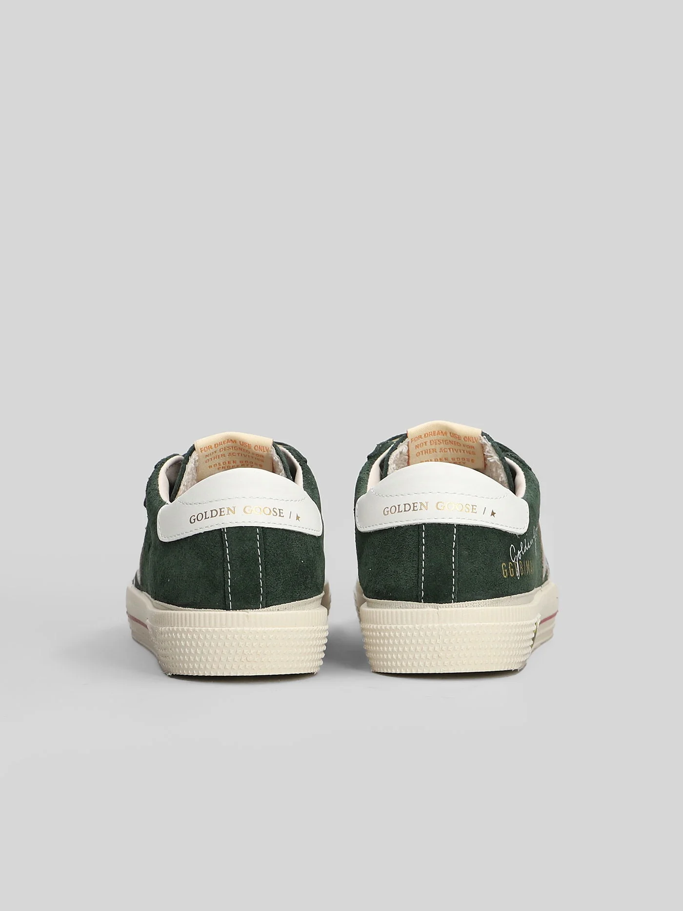 May School Sneakers in green suede - Image 4