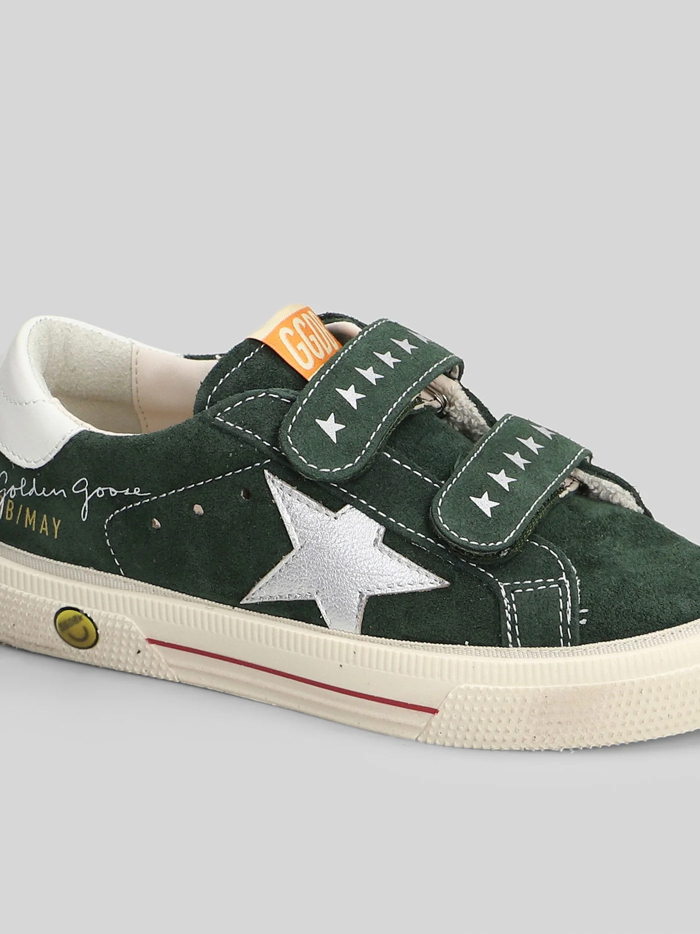May School Sneakers in green suede - Image 5