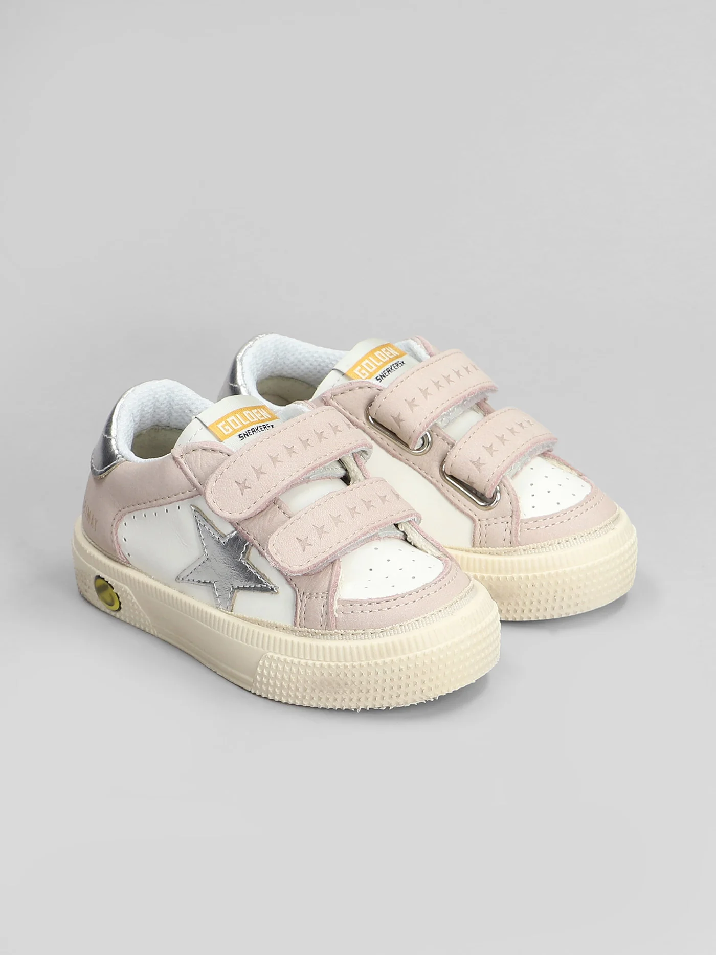 May School Sneakers in white leather - Image 2