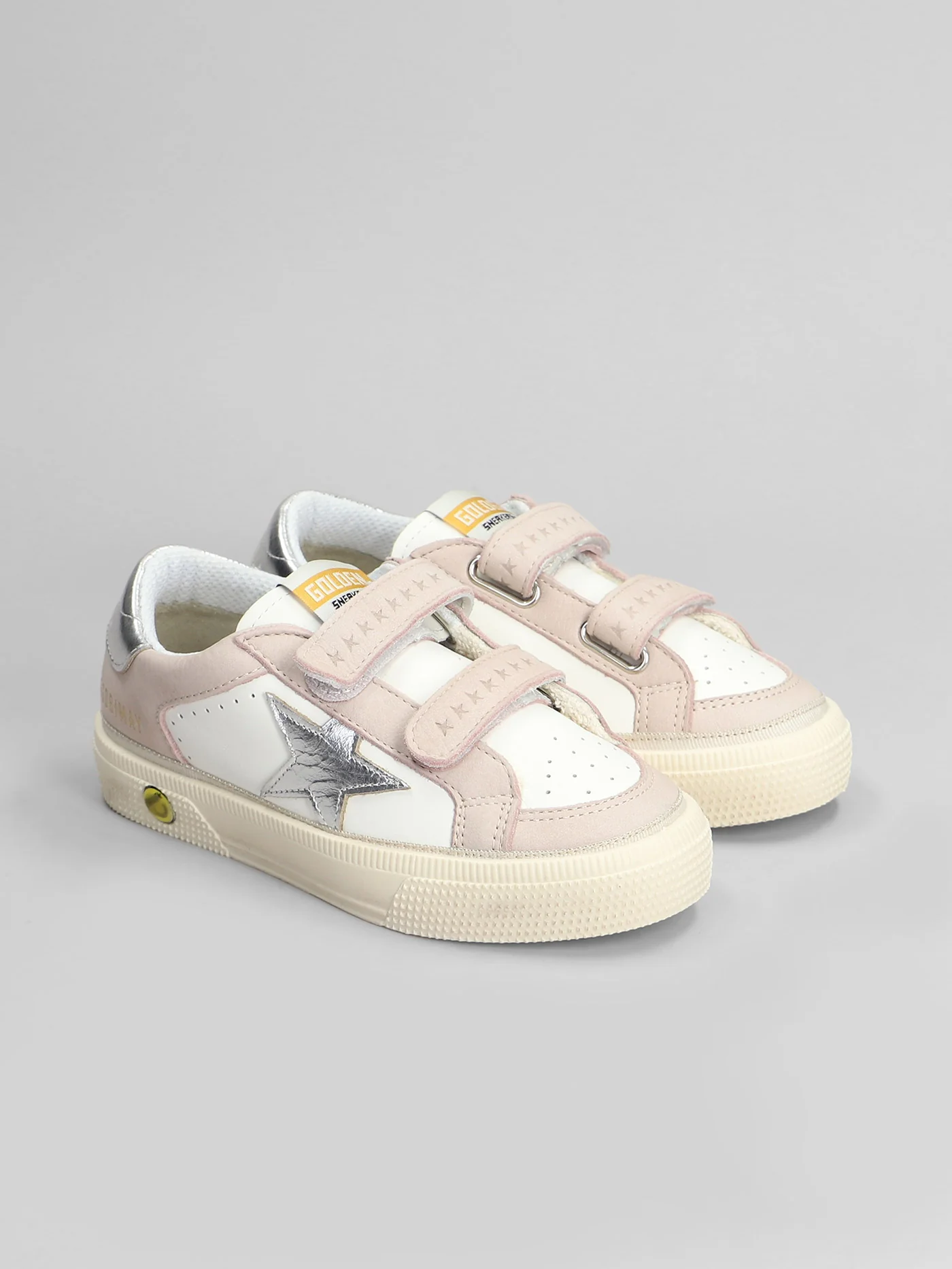 May School Sneakers in white leather - Image 2