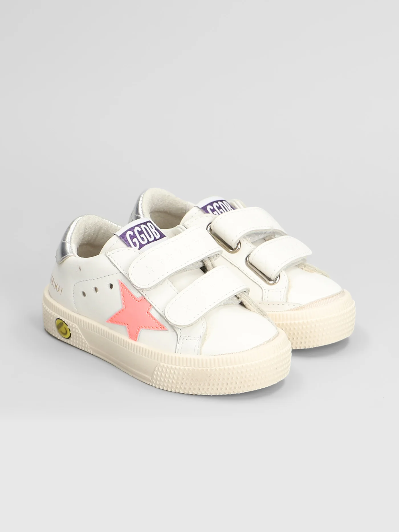 May School Sneakers in white leather - Image 2