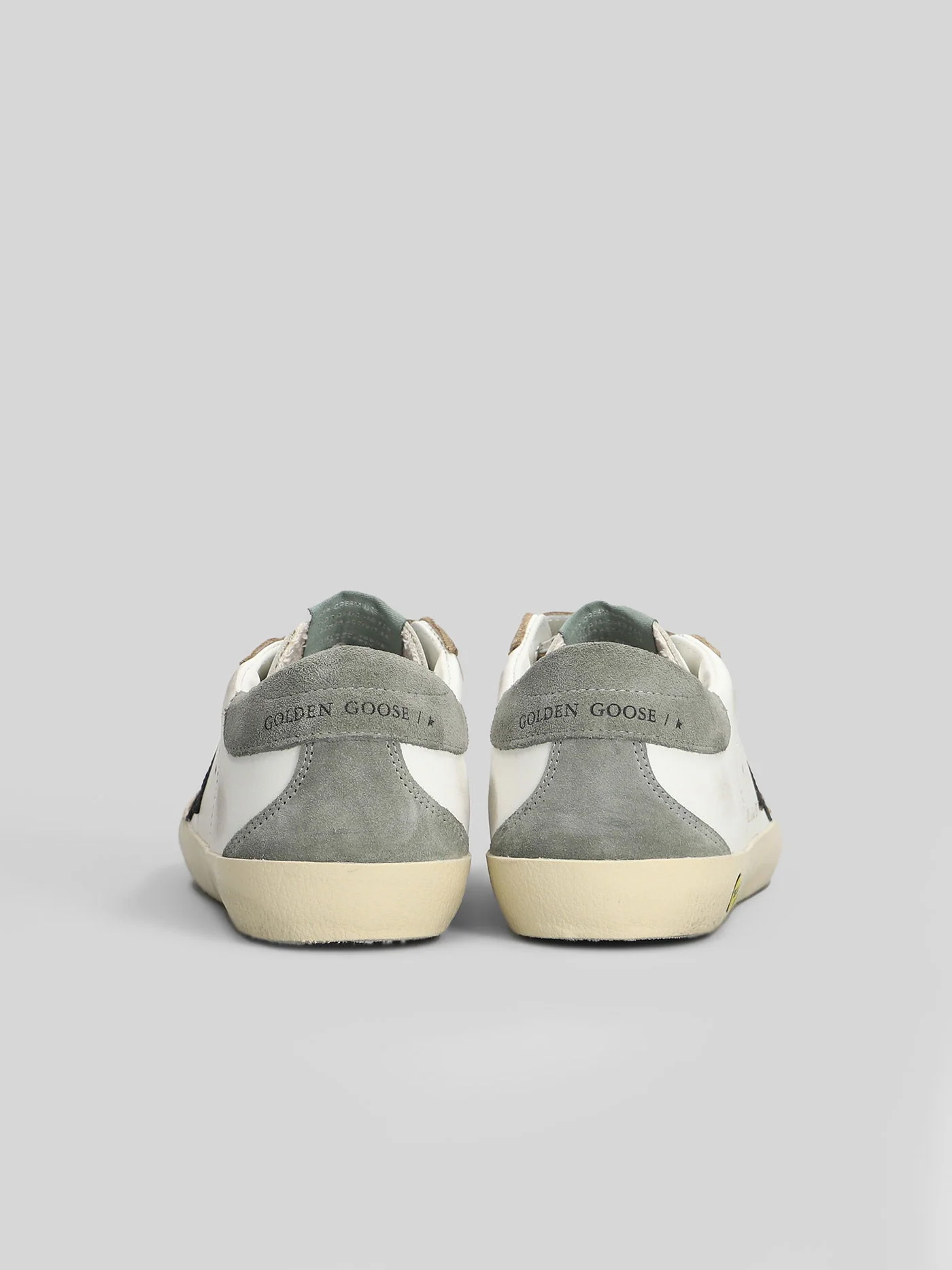 Old School Sneakers in white suede and leather - Image 14