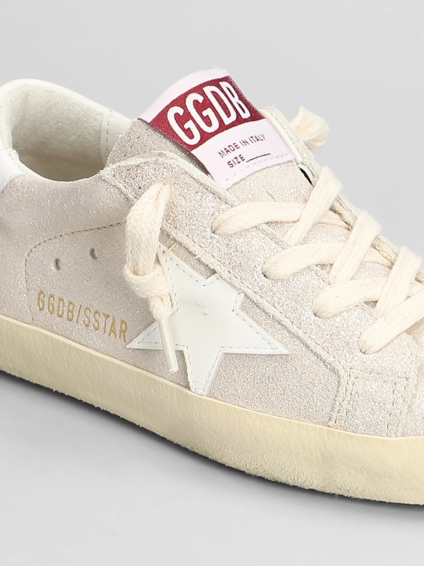 Superstar Sneakers in beige suede - Image 5