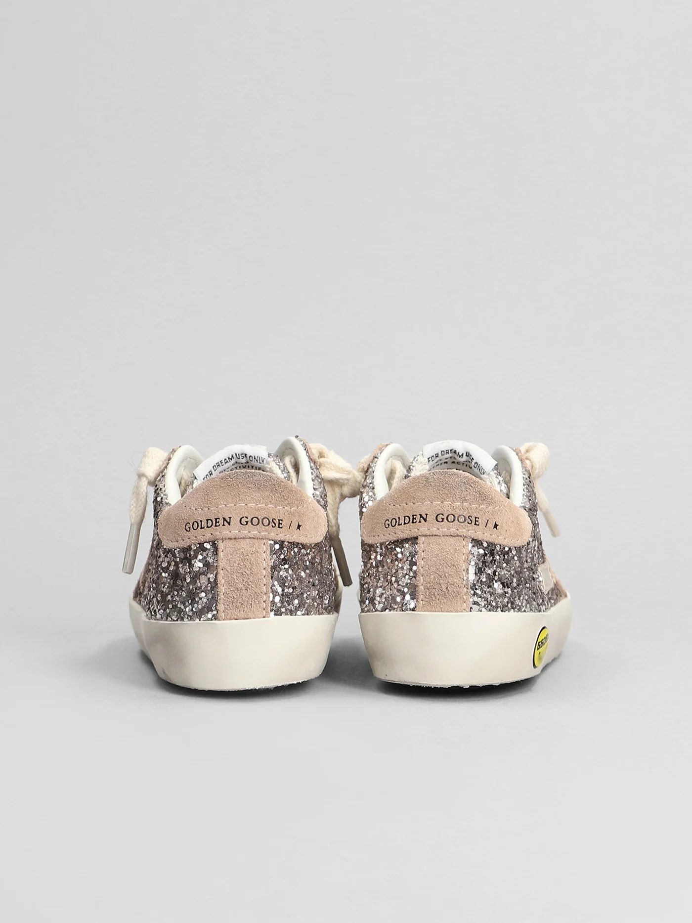 Superstar Sneakers in rose-pink glitter - Image 4