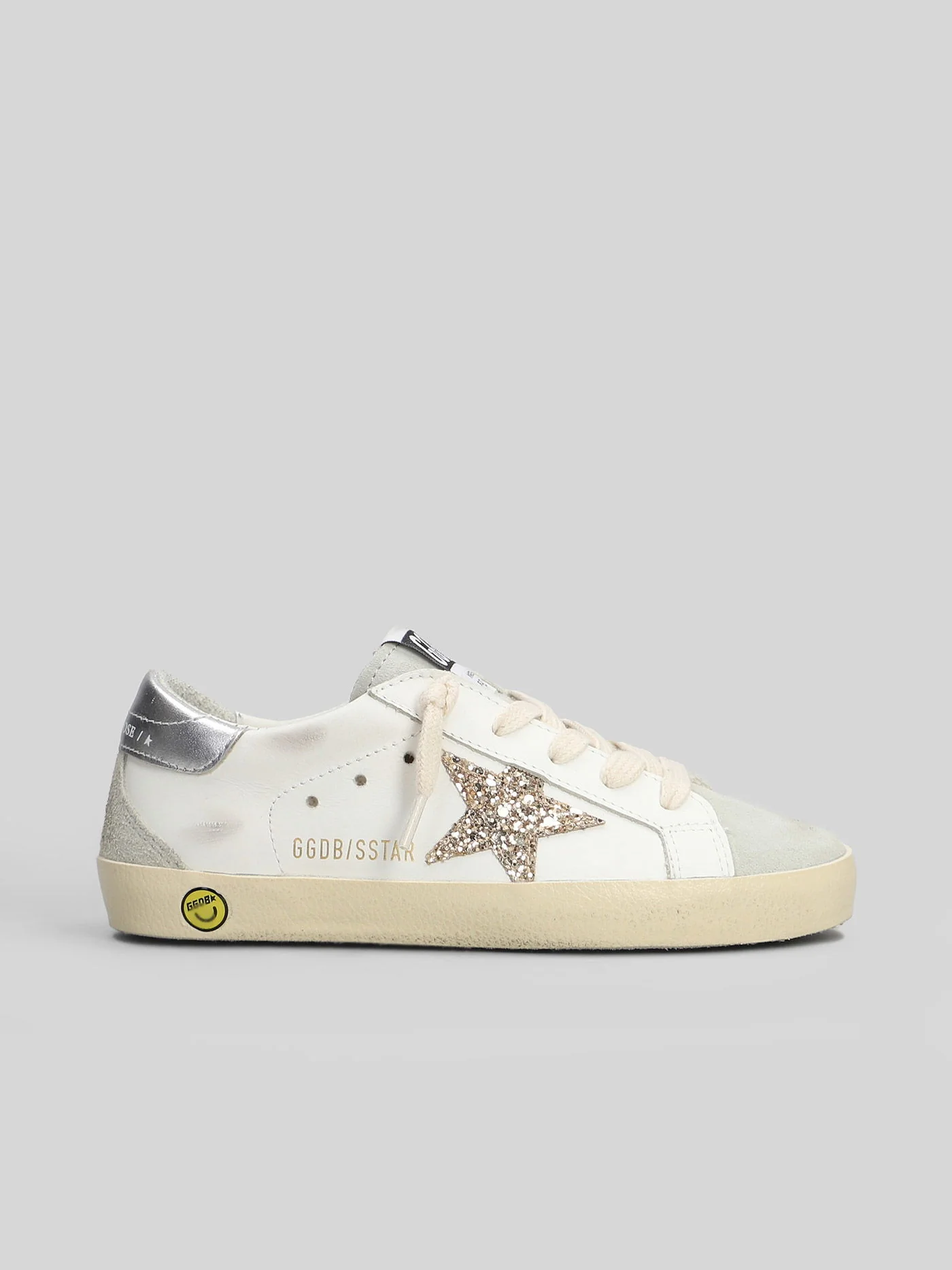 Superstar Sneakers in white leather