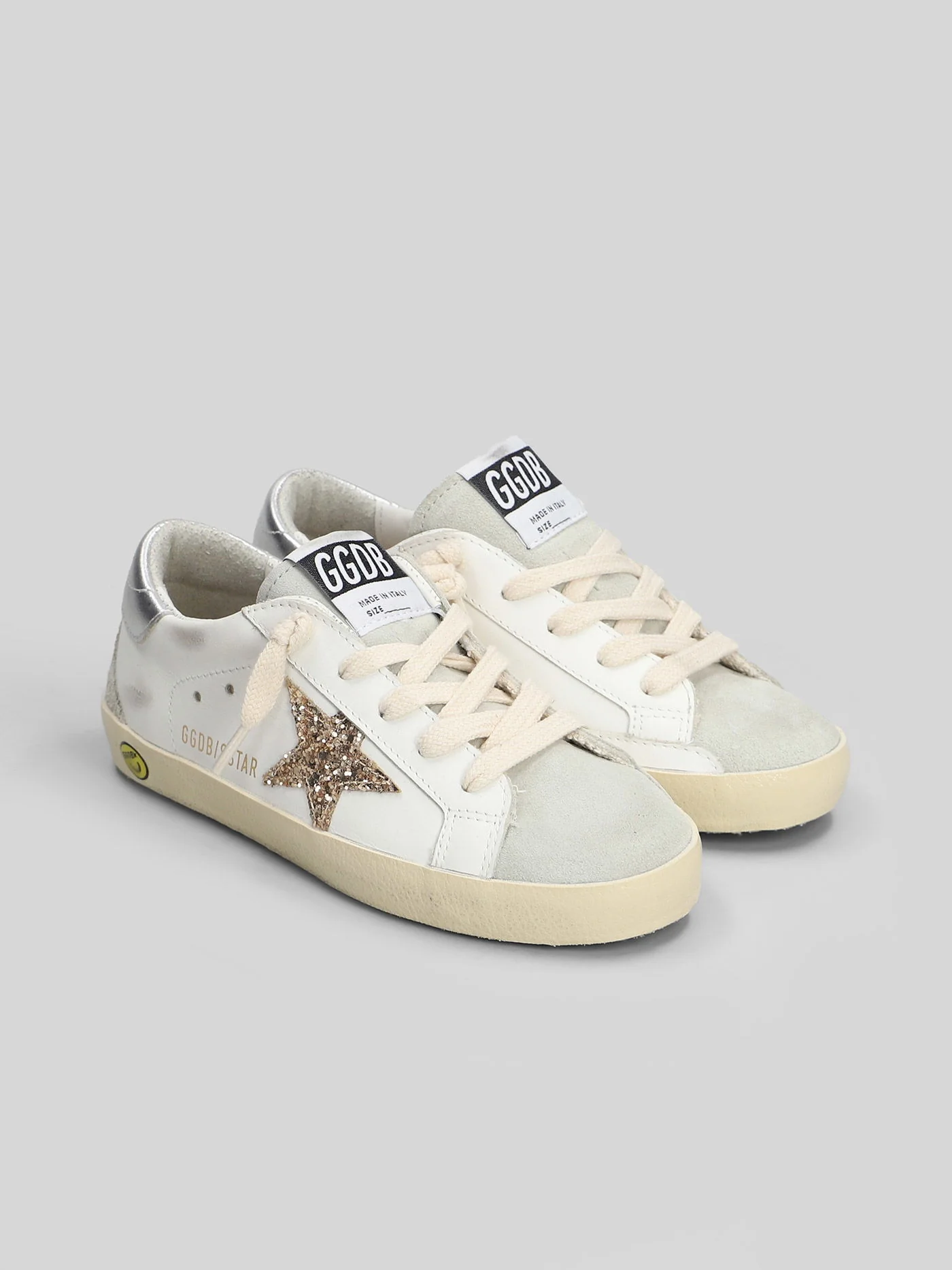 Superstar Sneakers in white leather - Image 10