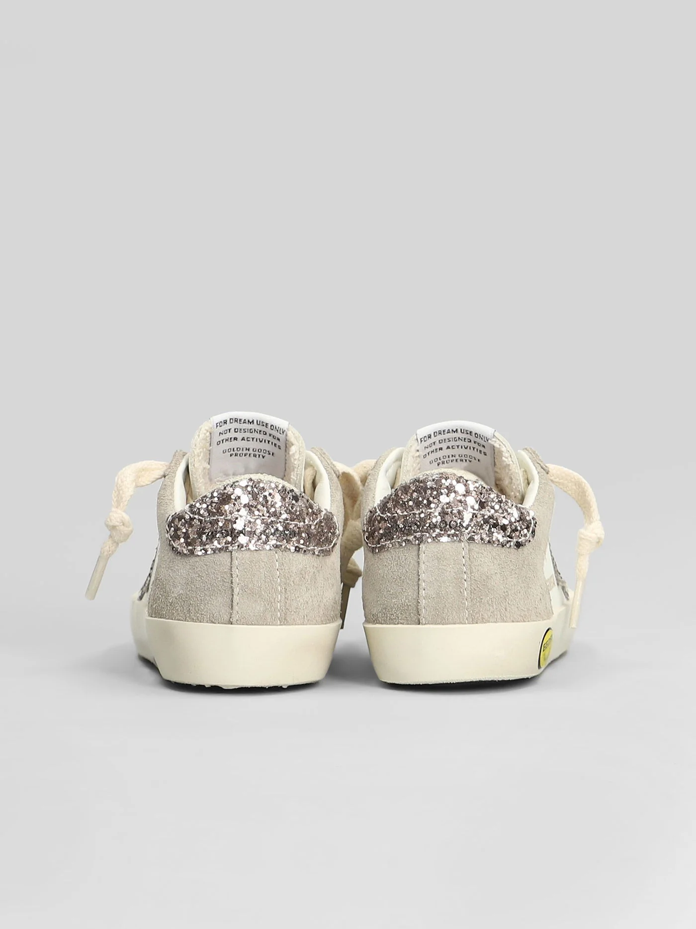 Superstar Sneakers in white suede and leather - Image 4