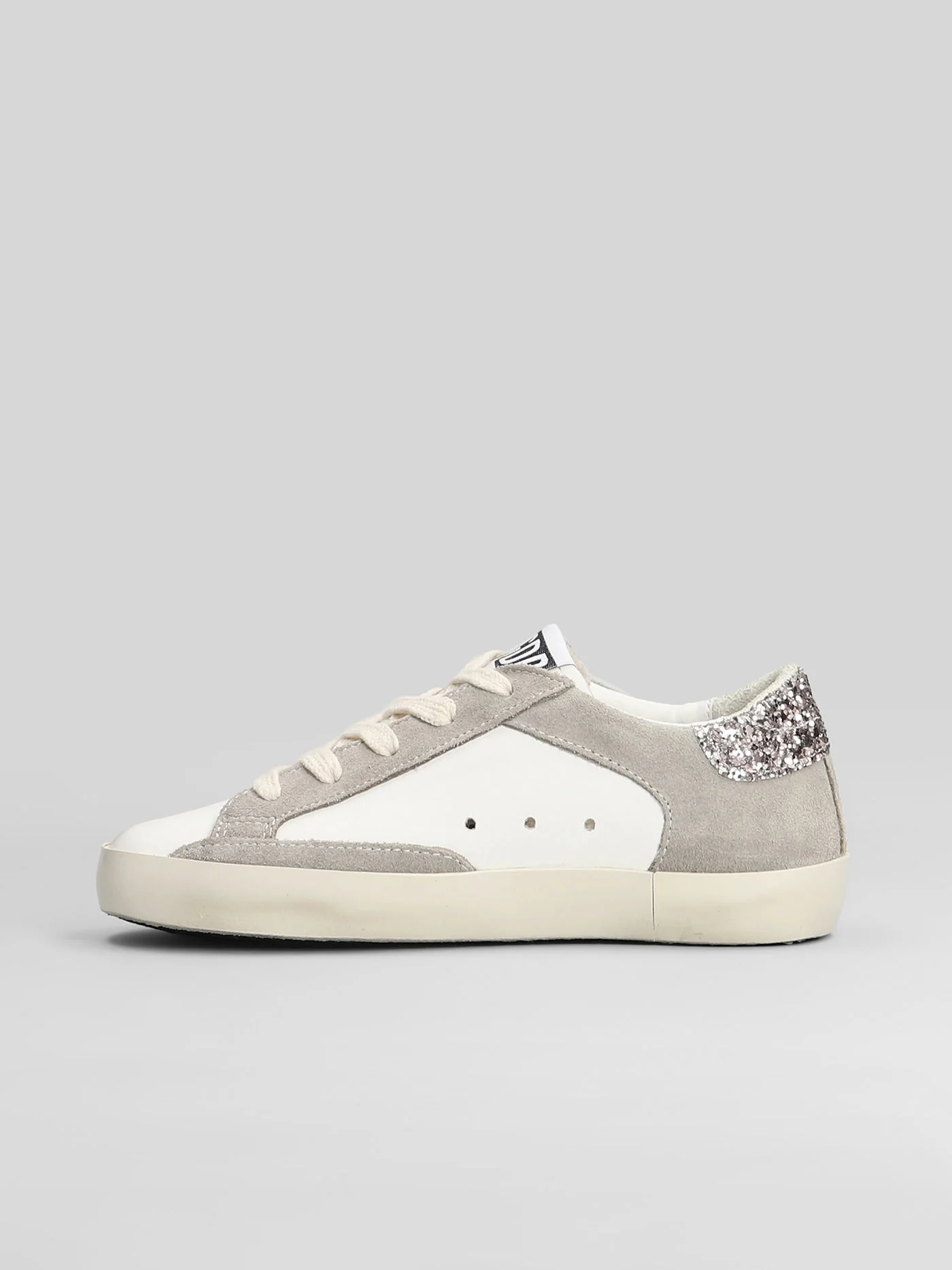 Superstar Sneakers in white suede and leather - Image 3