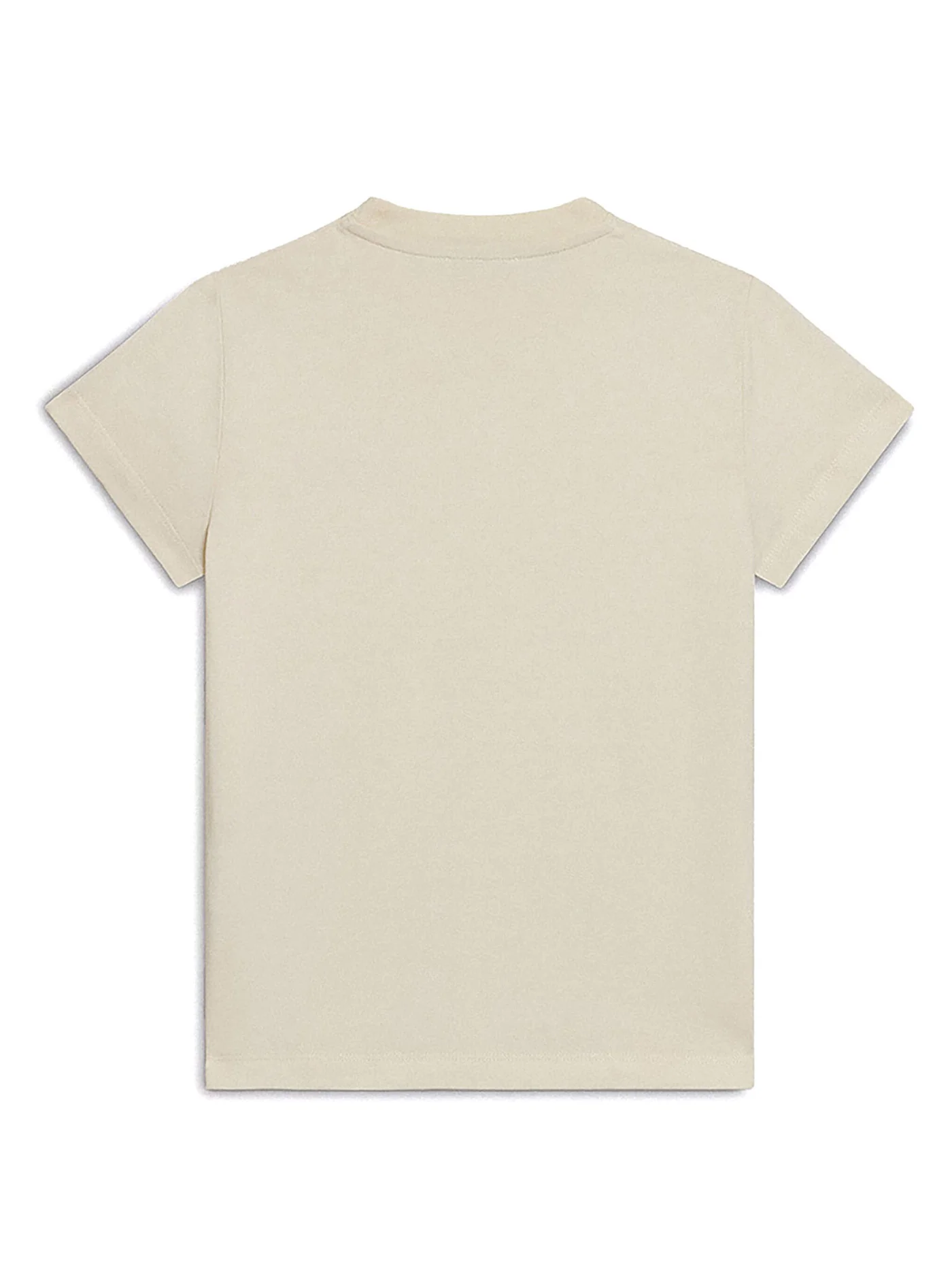 T-Shirt in beige cotton