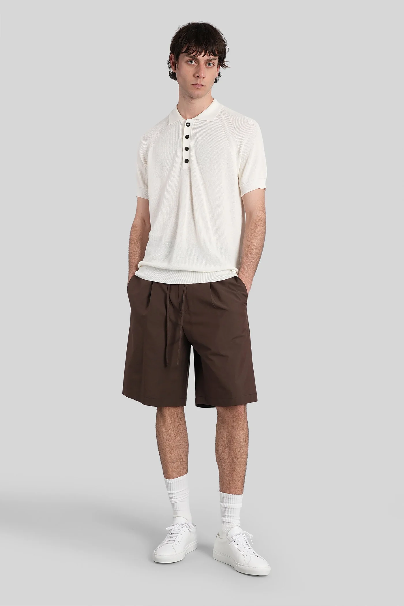 Polo costa 12 Polo in beige cotton - Image 2