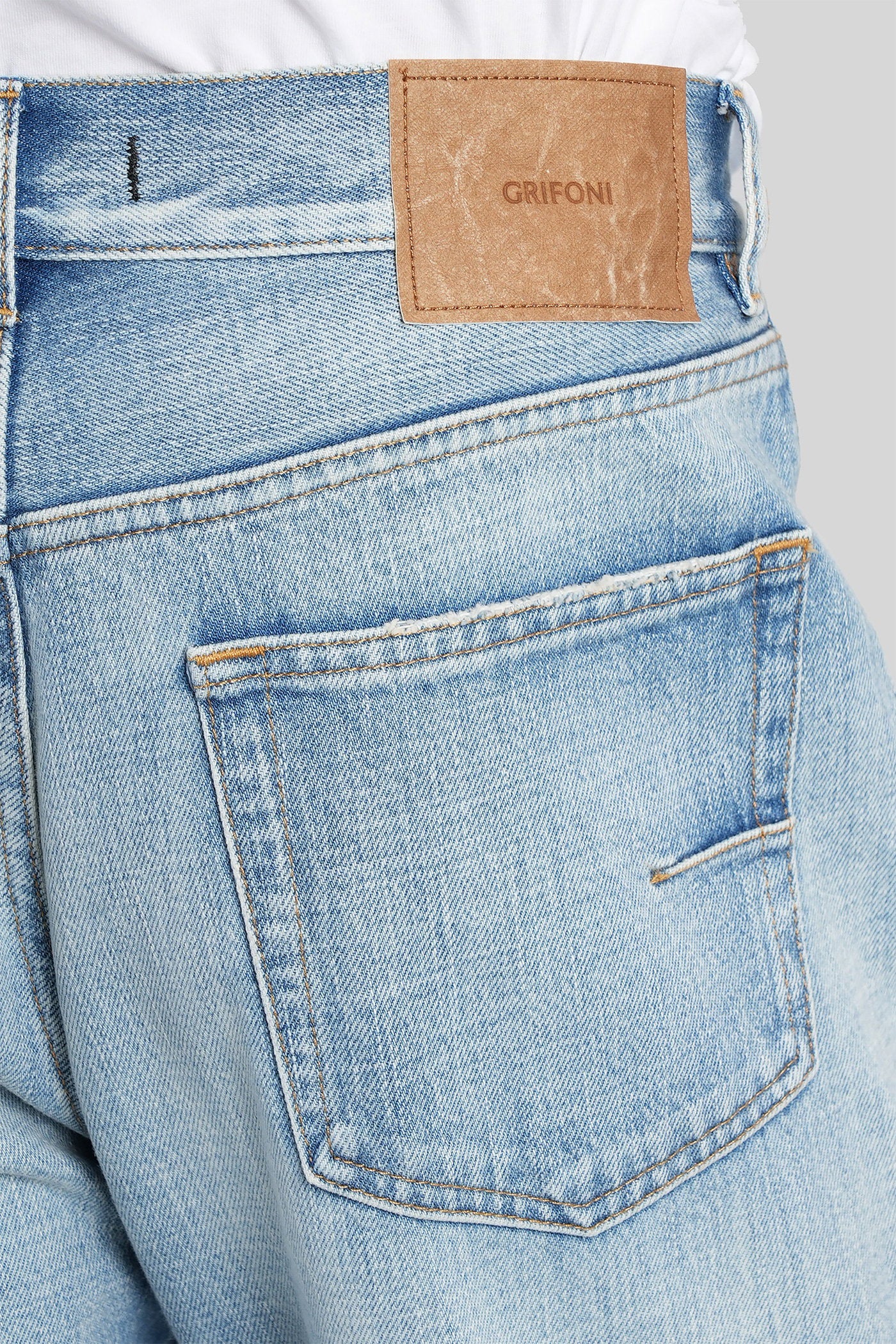 Jeans in blue denim - Image 5
