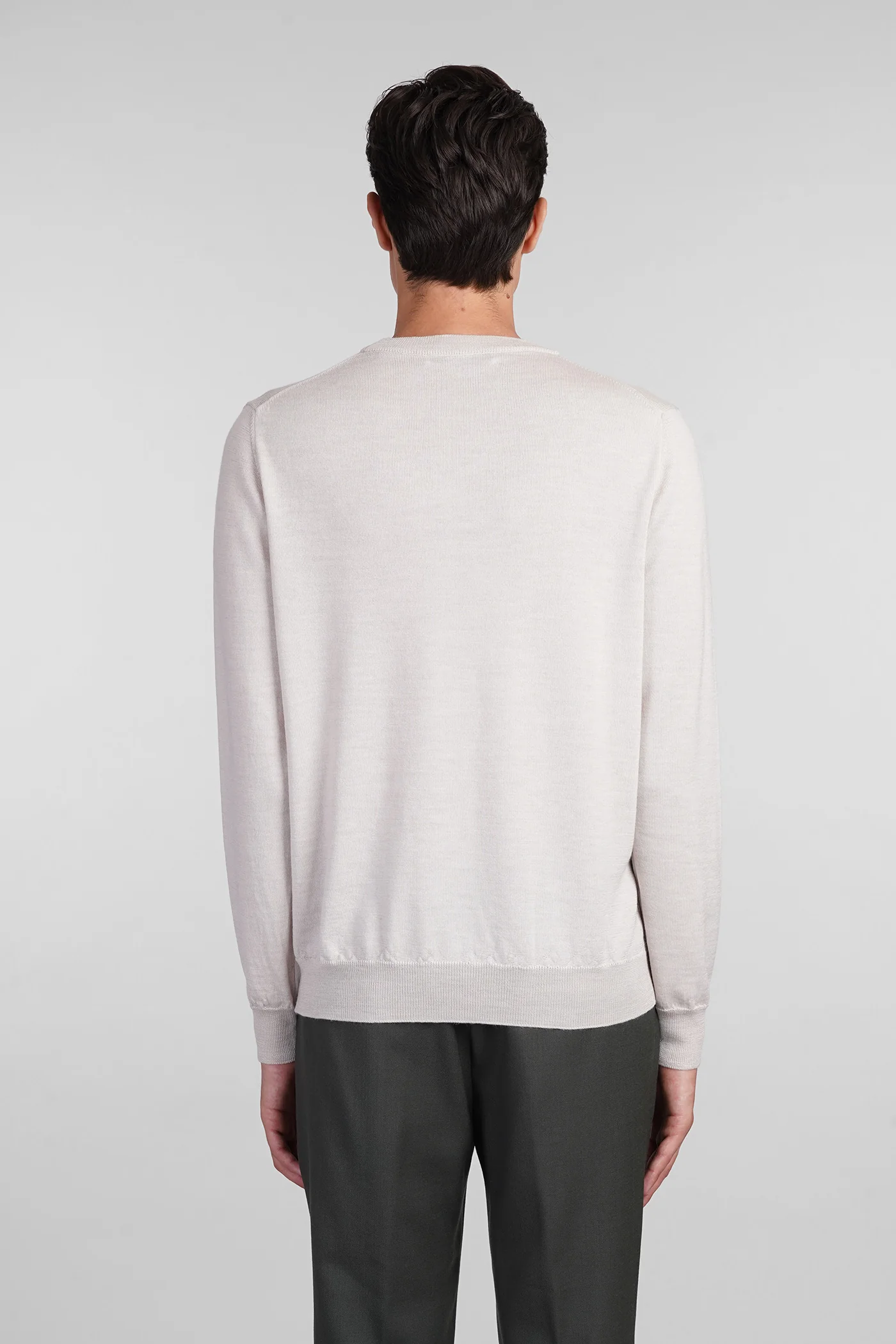 Knitwear in black wool - Image 3