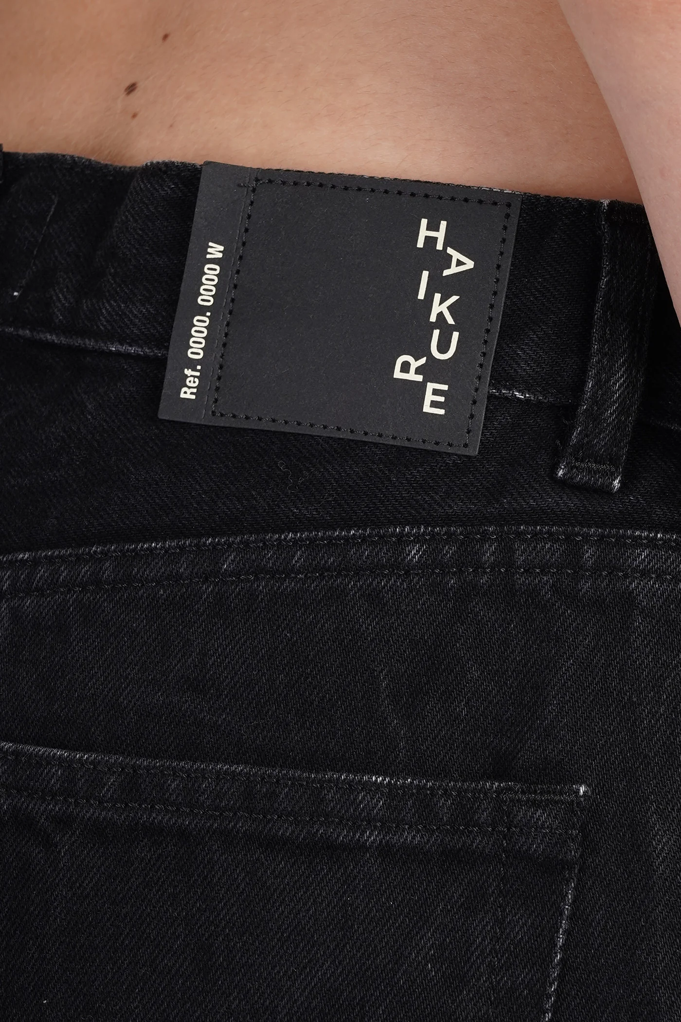 Bethany Jeans in black cotton - Image 5